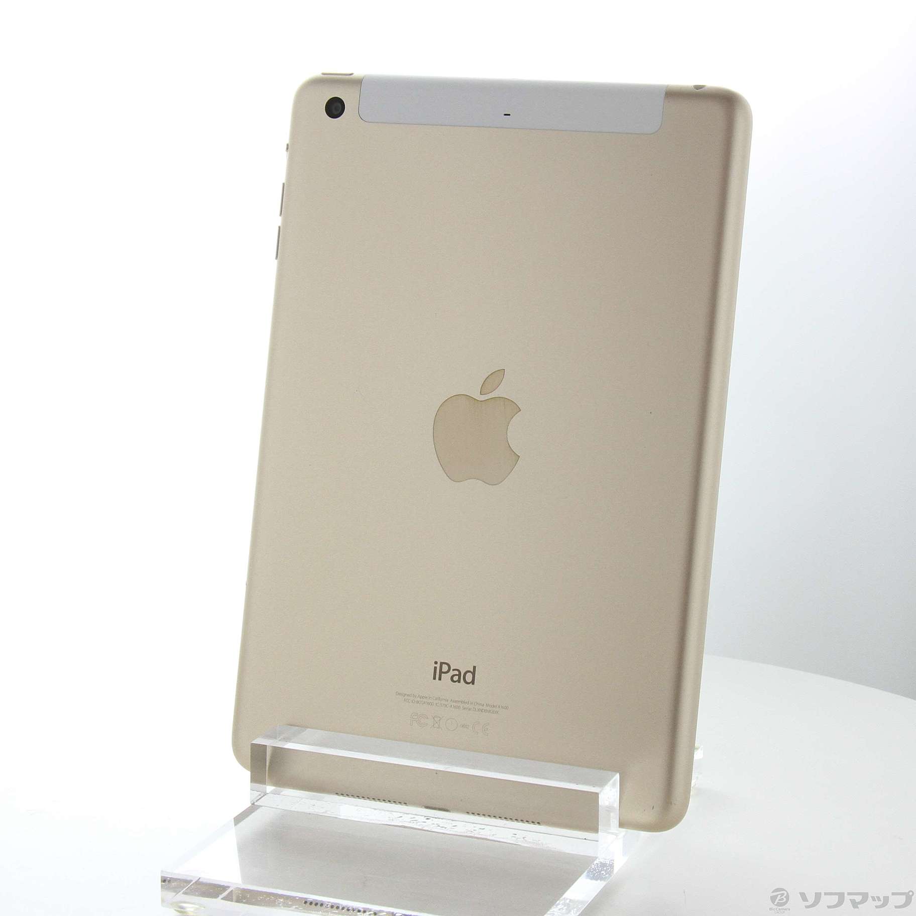 中古】iPad mini 3 128GB ゴールド MGYU2J／A SoftBank [2133042814651