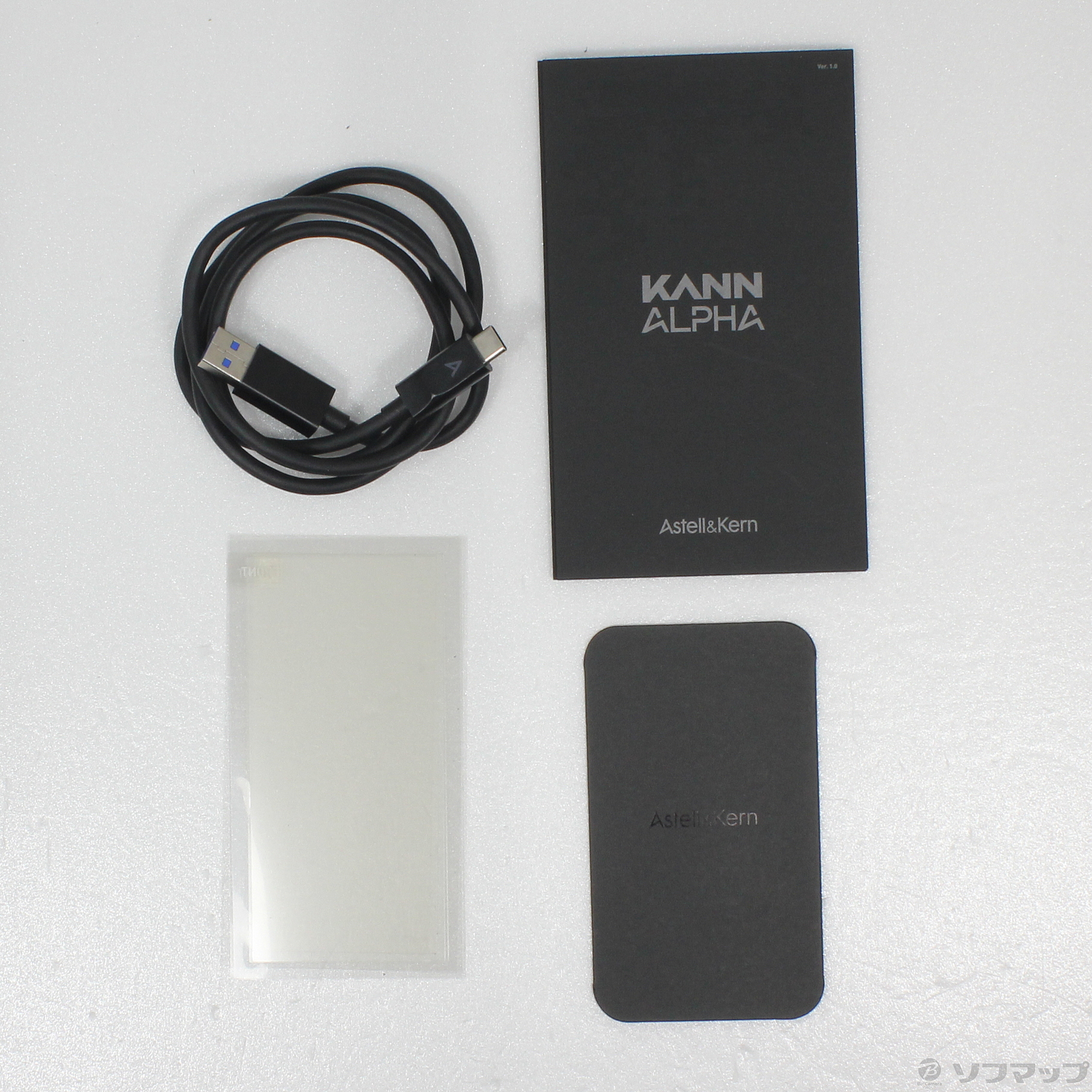 中古】セール対象品 KANN ALPHA メモリ64GB+microSD Urbanely Blue AK