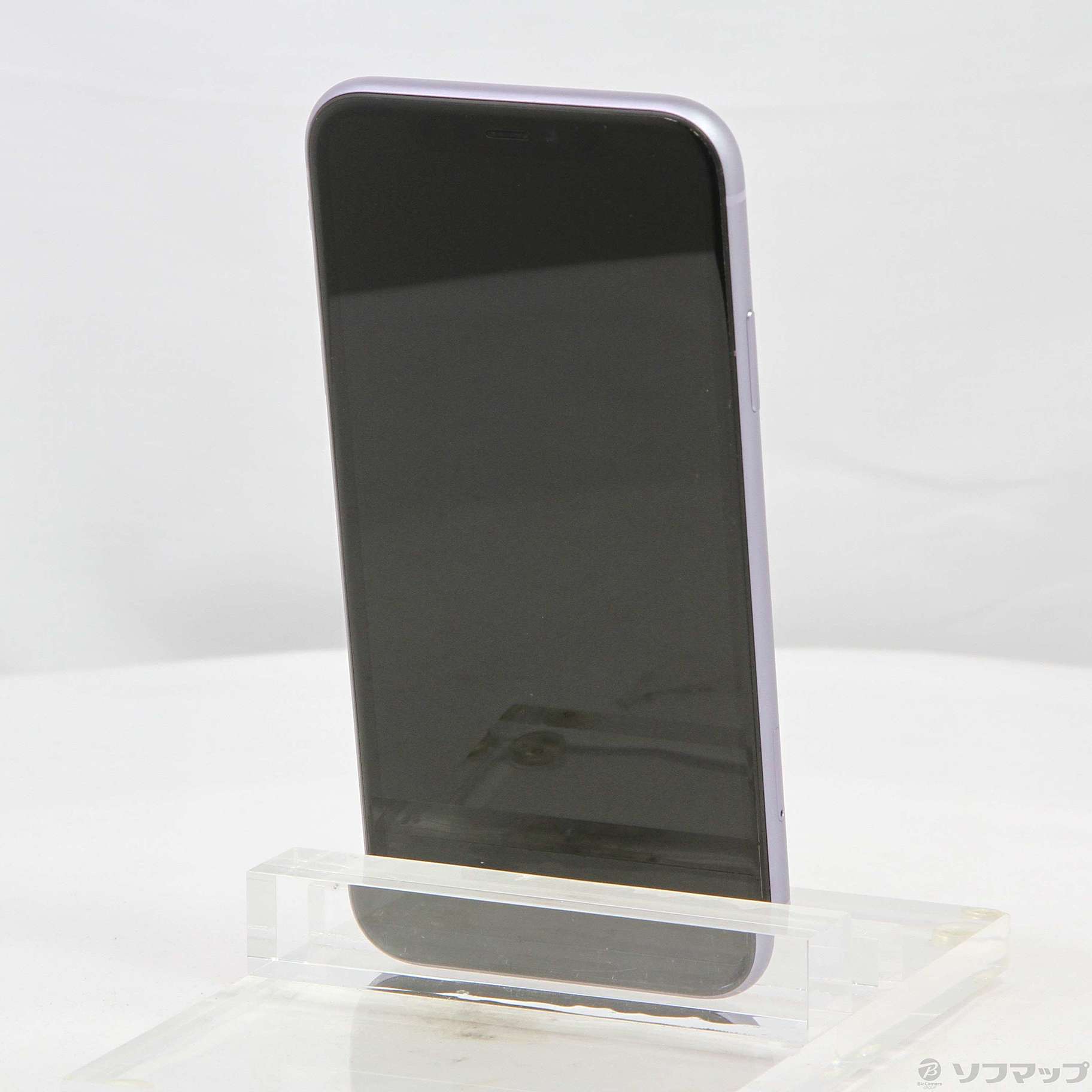 中古】iPhone11 128GB パープル MWM52J／A SIMフリー ◇01/07(土