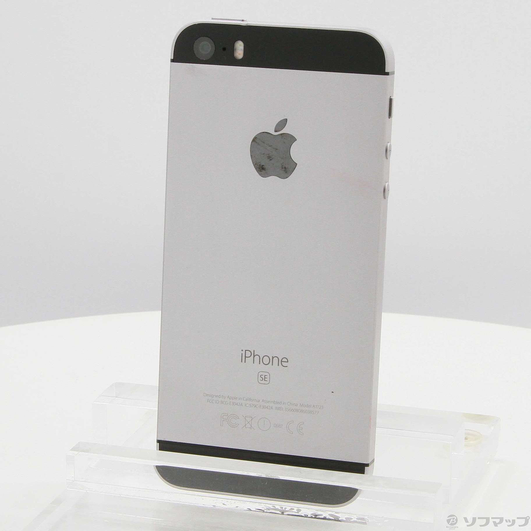 中古】iPhone SE 32GB スペースグレイ MP822J／A SIMフリー