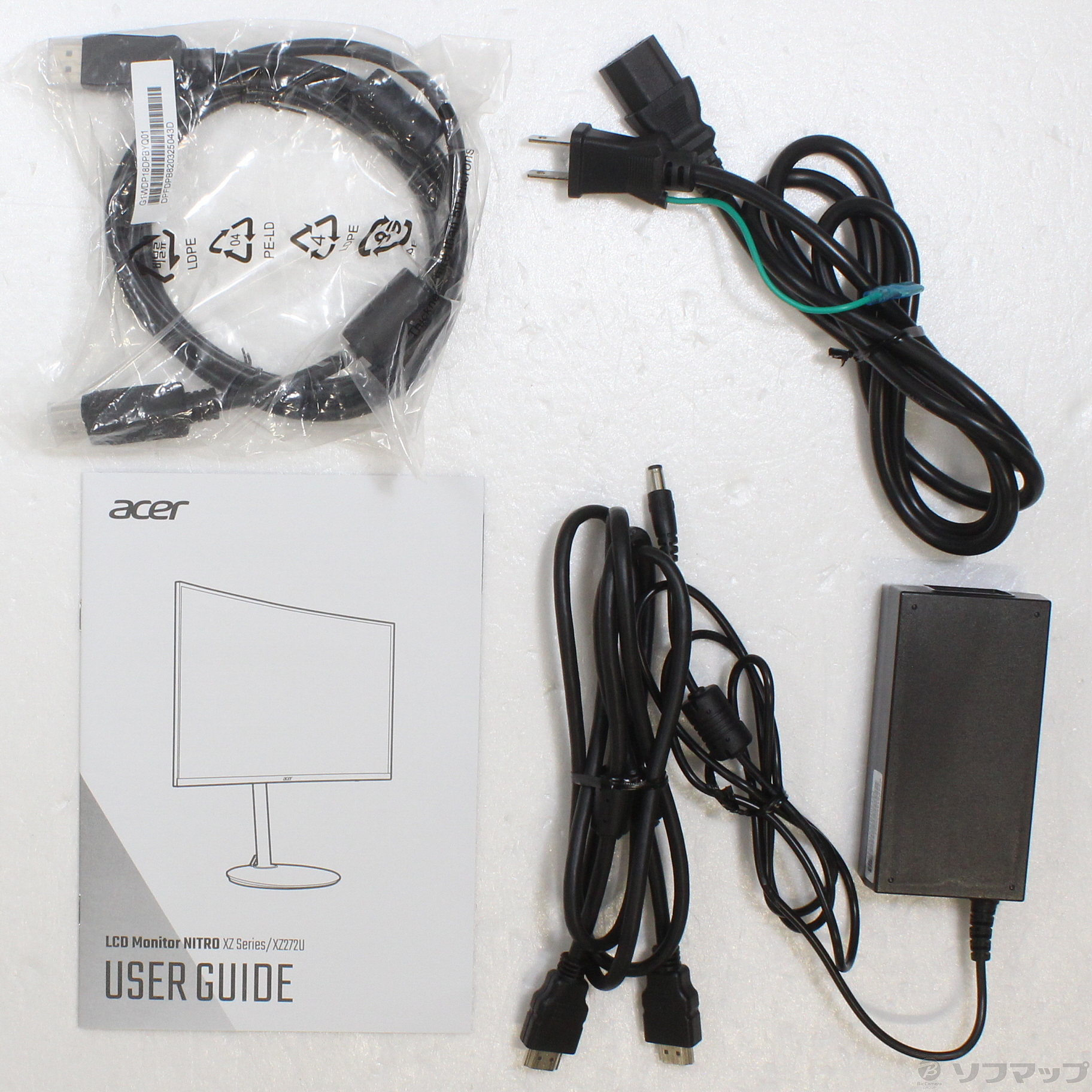 (中古)Acer XZ272UPbmiiphx (XZ2) WQHD曲面モニター 定価7万未使用ADEIV MANEBUルイスオールデンビームス無印-(中古)Acer