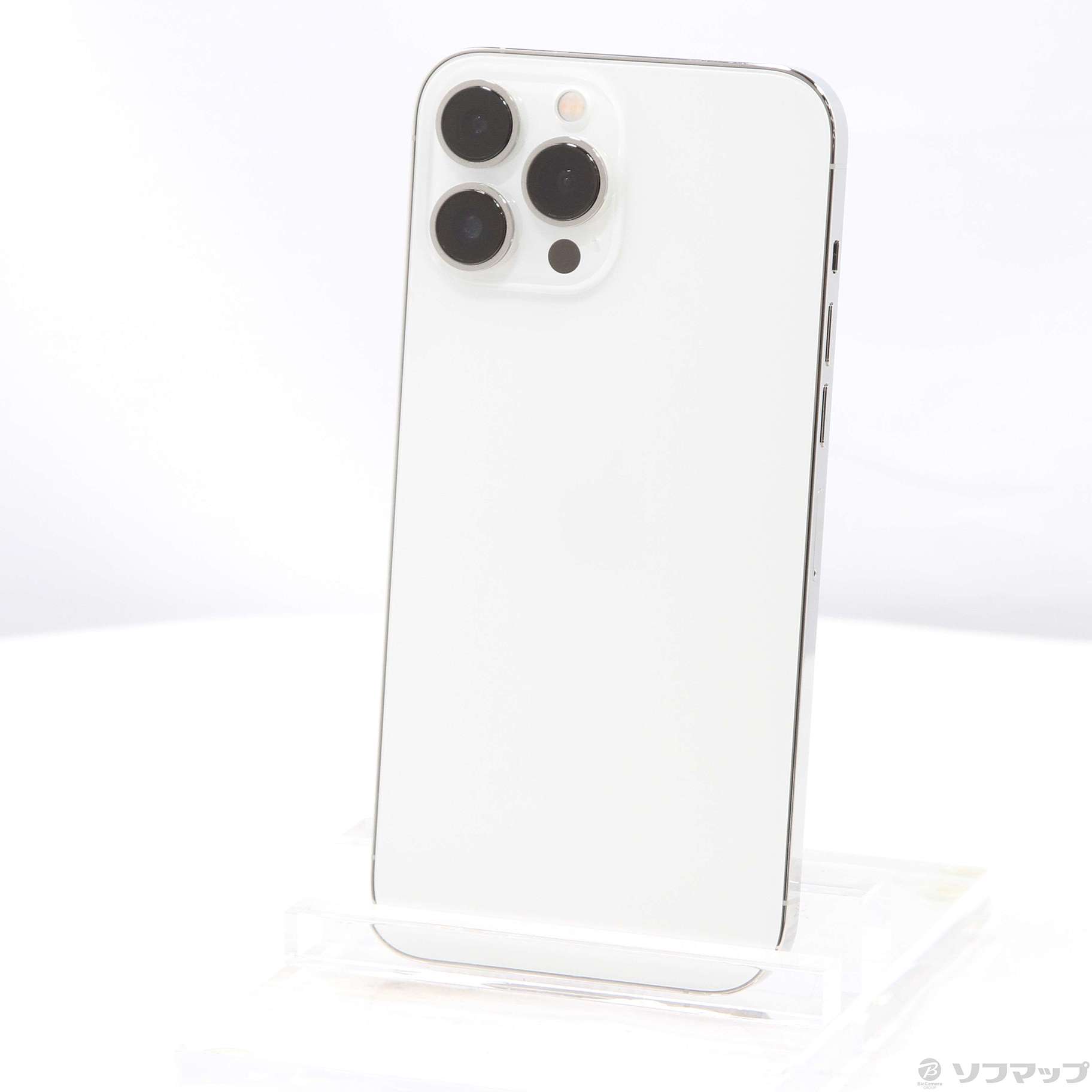 中古】セール対象品 iPhone13 Pro Max 128GB シルバー MLJ53J／A SIM