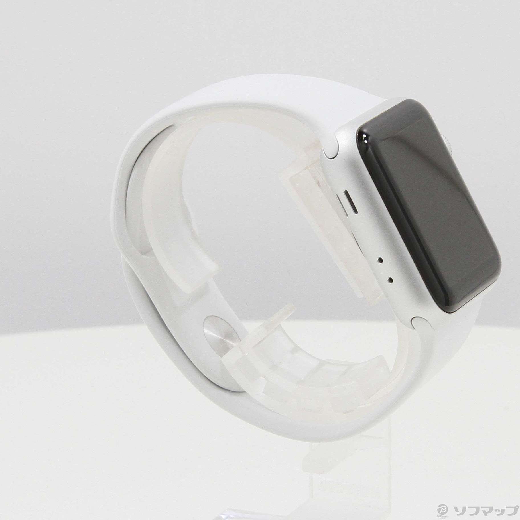 中古】Apple Watch Series 3 GPS 38mm シルバーアルミニウムケース ホワイトスポーツバンド [2133042826777]  - リコレ！|ビックカメラグループ ソフマップの中古通販サイト