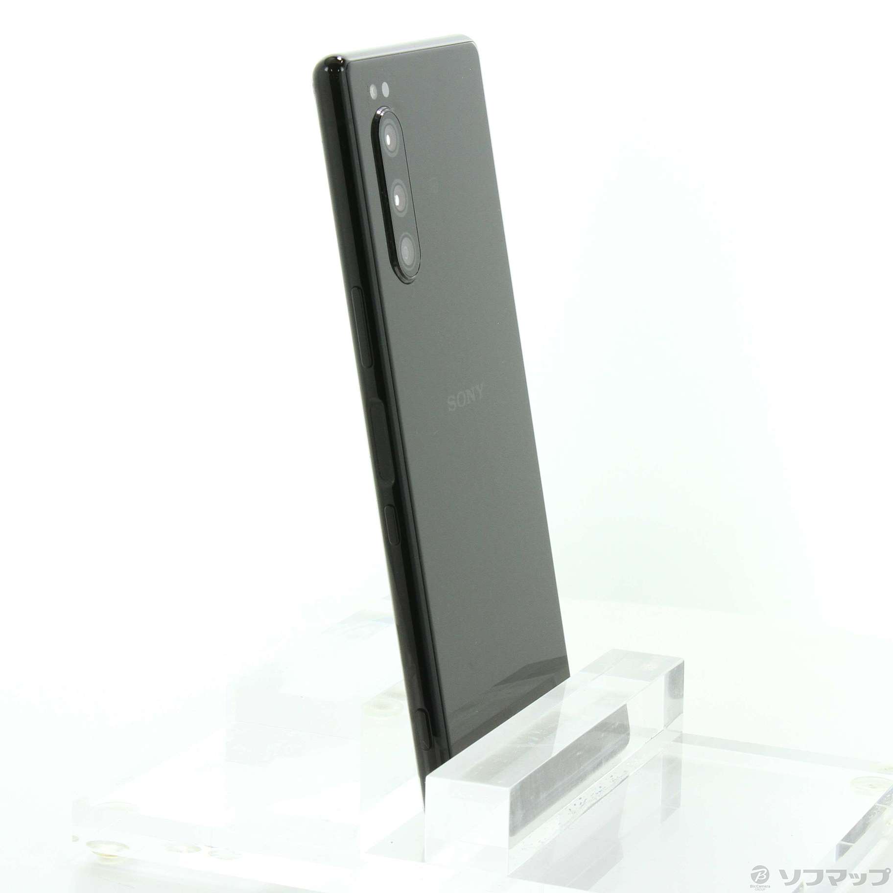 中古】Xperia 5 64GB ブラック SOV41 auロック解除SIMフリー ◇01/10