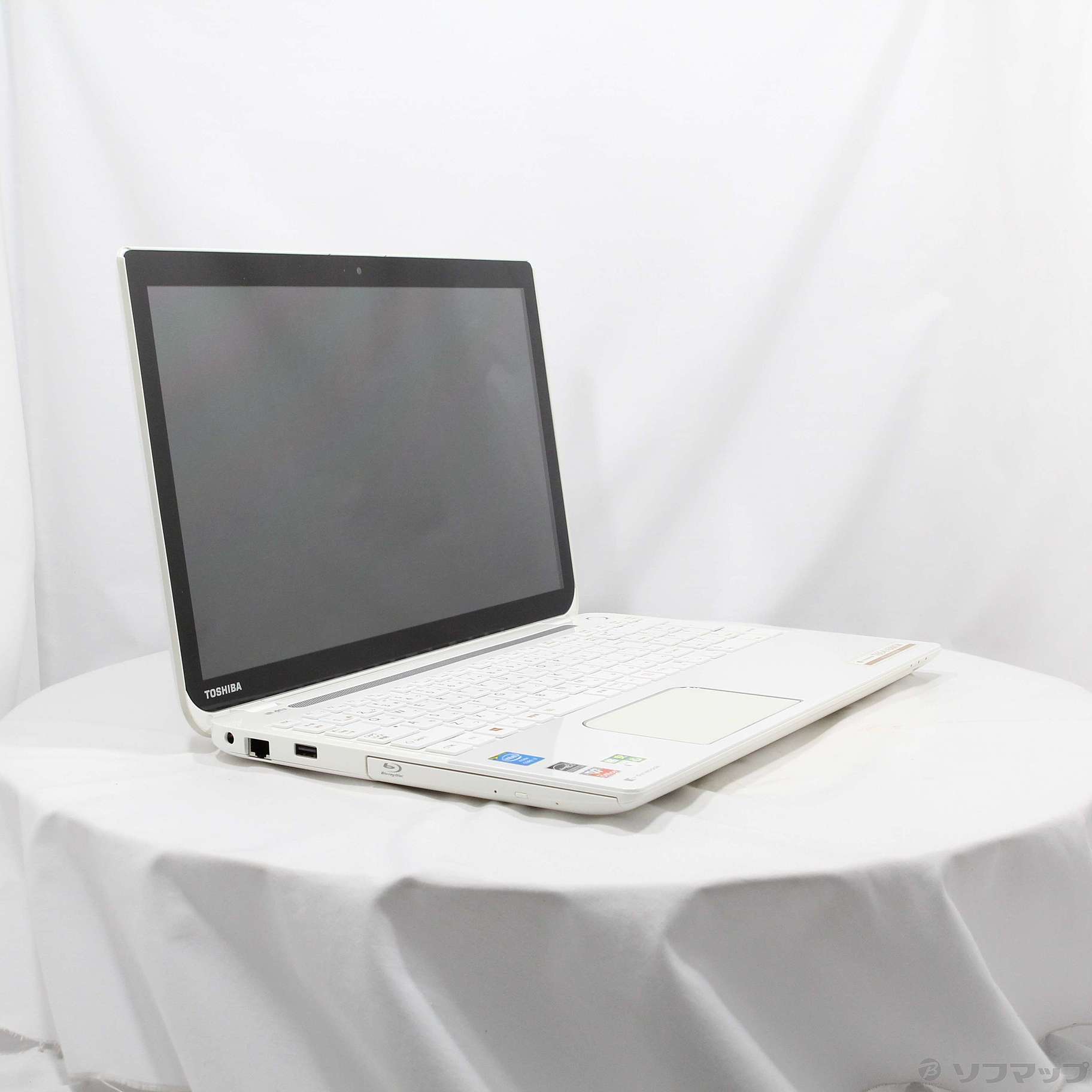 中古】格安安心パソコン dynabook T654／68KW PT65468KBXW リュクス 