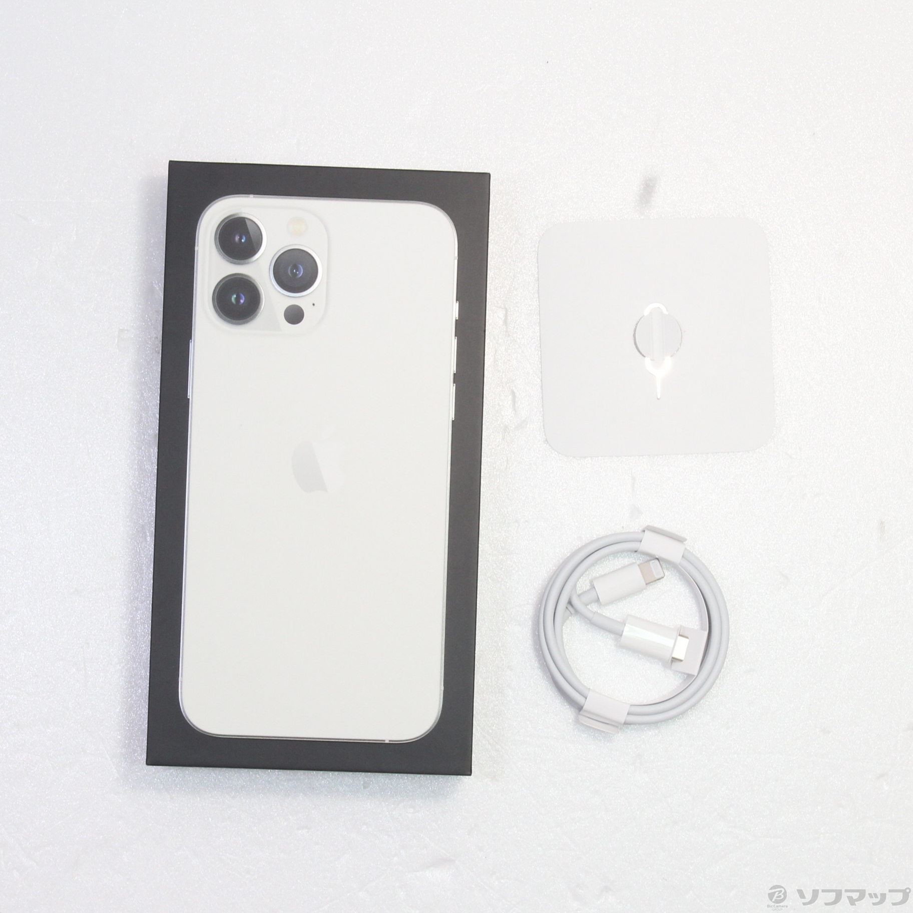 中古】iPhone13 Pro Max 256GB シルバー MLJ93J／A SIMフリー