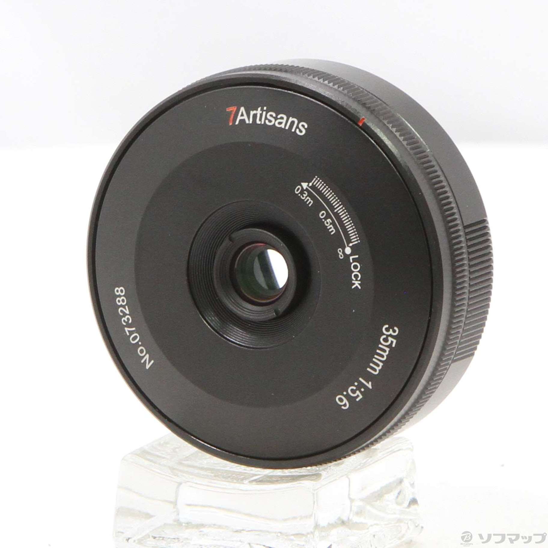 中古】7Artisans 35mm F5.6 ソニーEマウント ブラック 3556EB