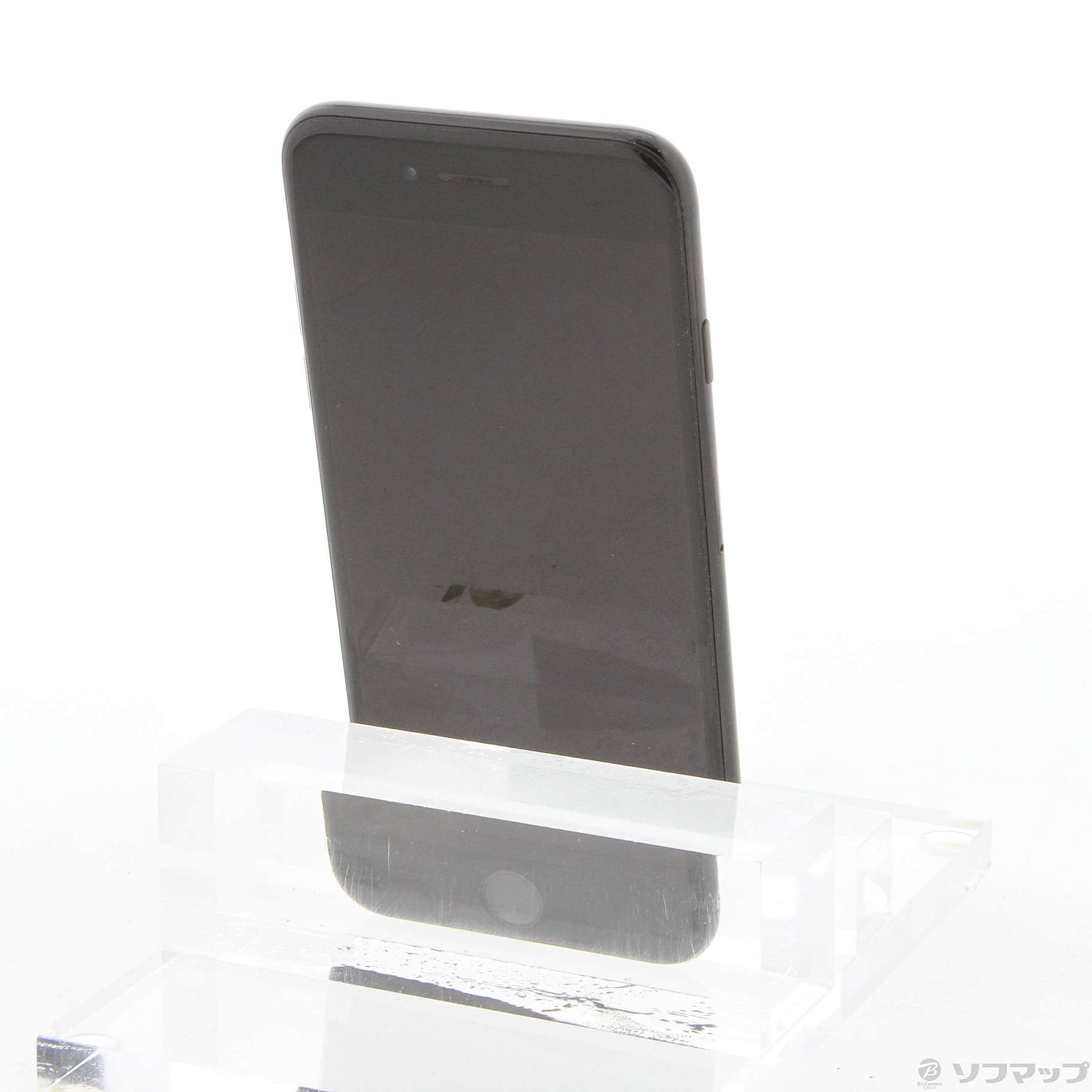 中古】iPhone7 128GB ジェットブラック MNCP2J／A SIMフリー