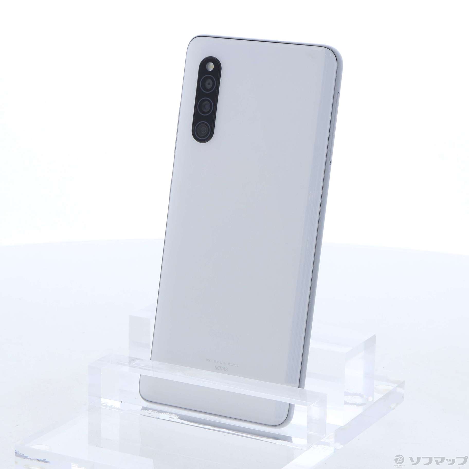 中古】GALAXY A41 64GB ホワイト SCV48 auロック解除SIMフリー