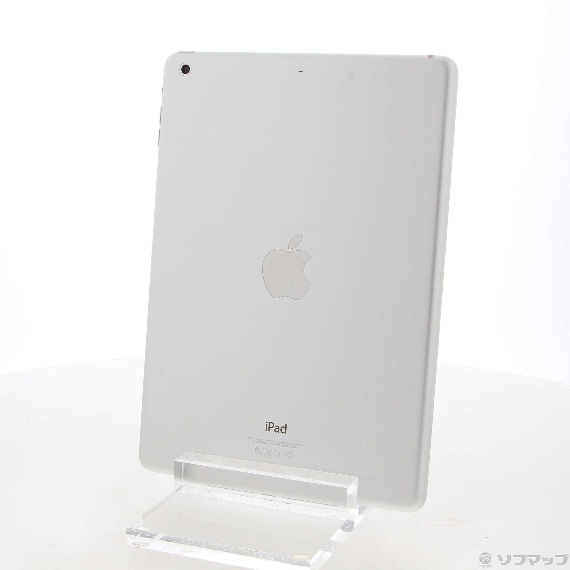 中古】iPad Air 128GB シルバー ME906J／A Wi-Fi [2133042847239