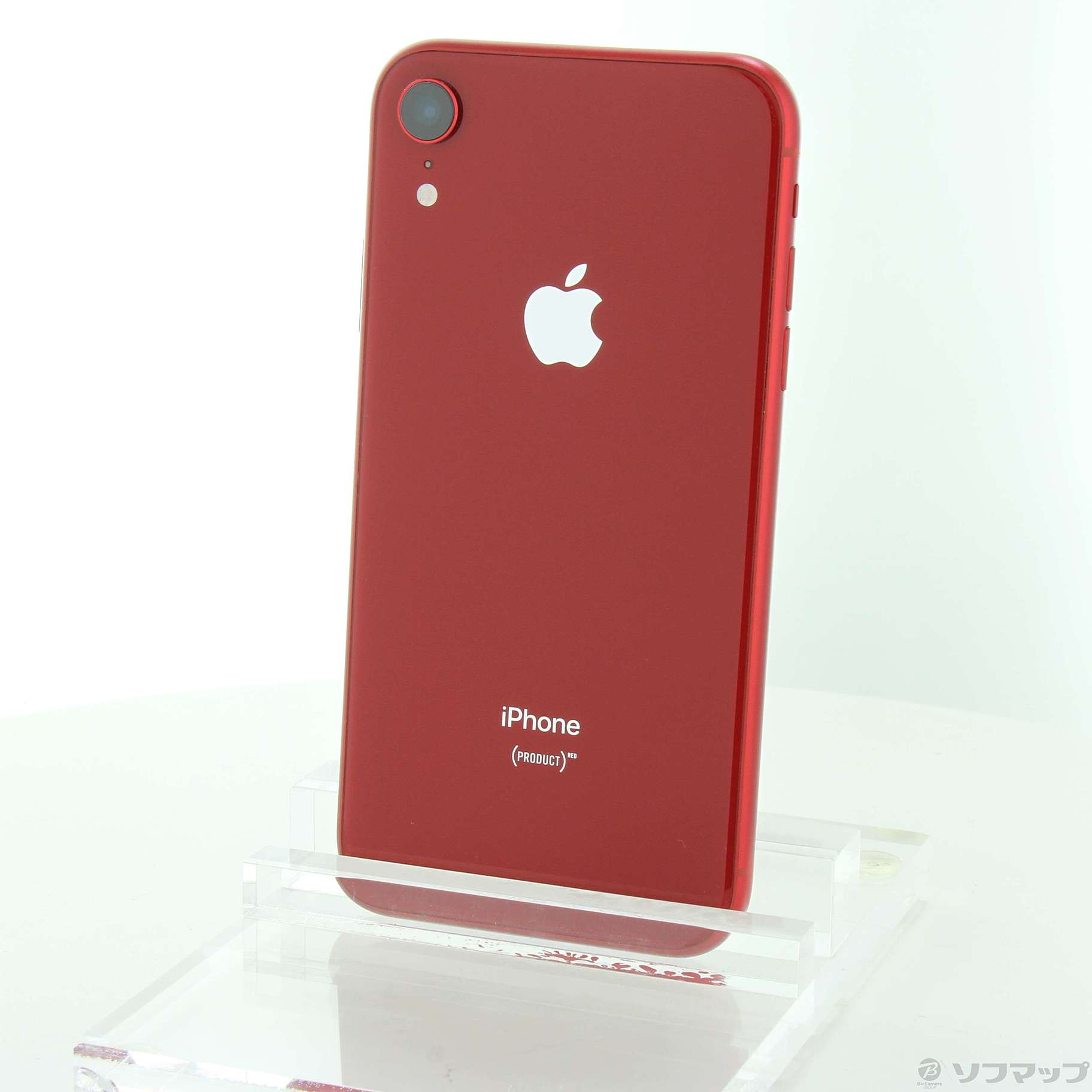 iPhoneXR RED 64GB 美品 イヤホン付き