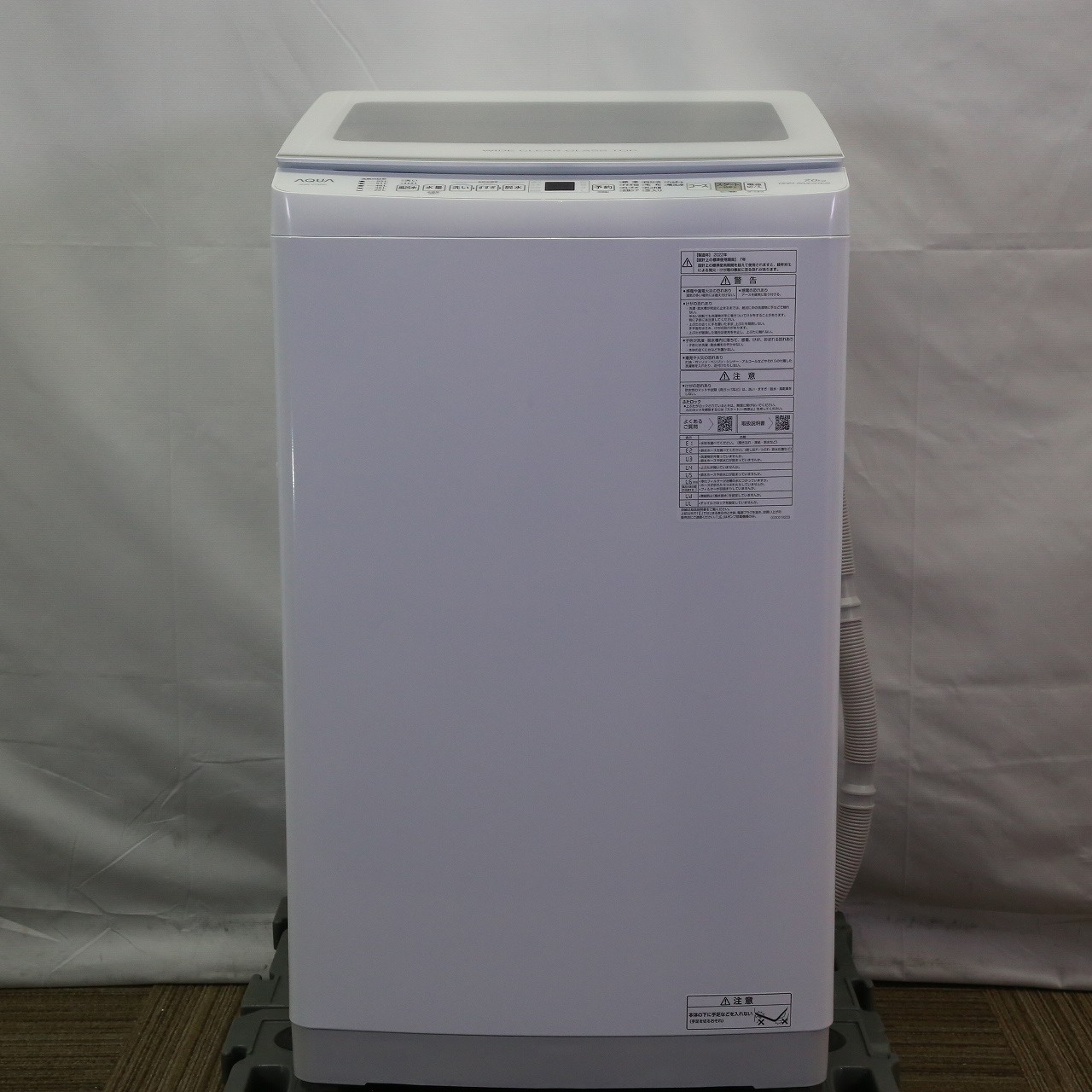 中古】〔展示品〕 全自動洗濯機 ホワイト AQW-V7N-W ［洗濯7.0kg ／上 