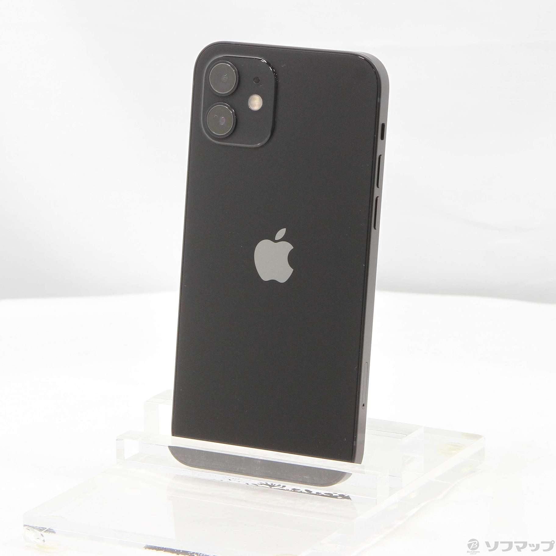 中古】iPhone12 64GB ブラック MGHN3J／A SIMフリー [2133042853094