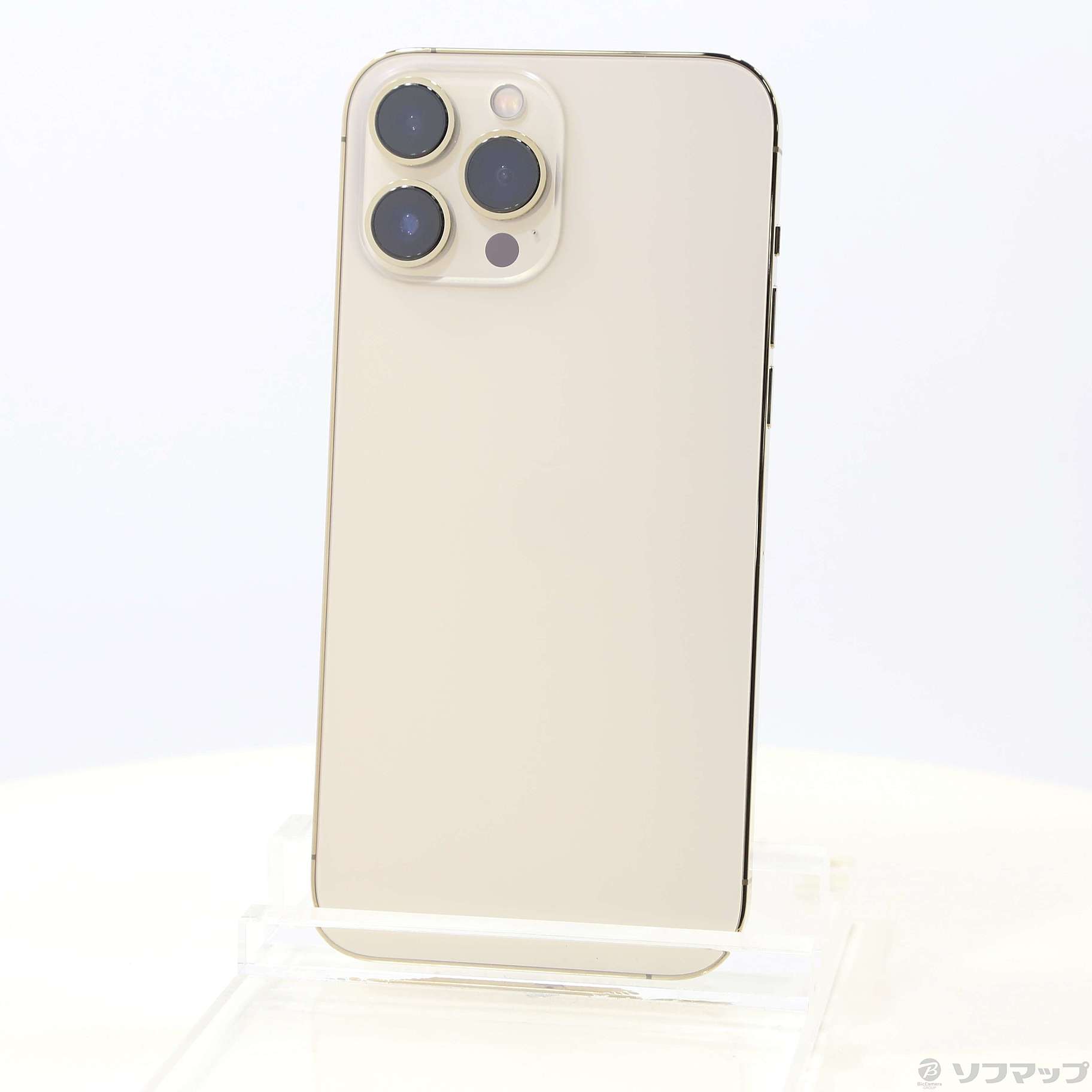 中古】iPhone13 Pro Max 128GB ゴールド MLJ63J／A SIMフリー ◇01/22 