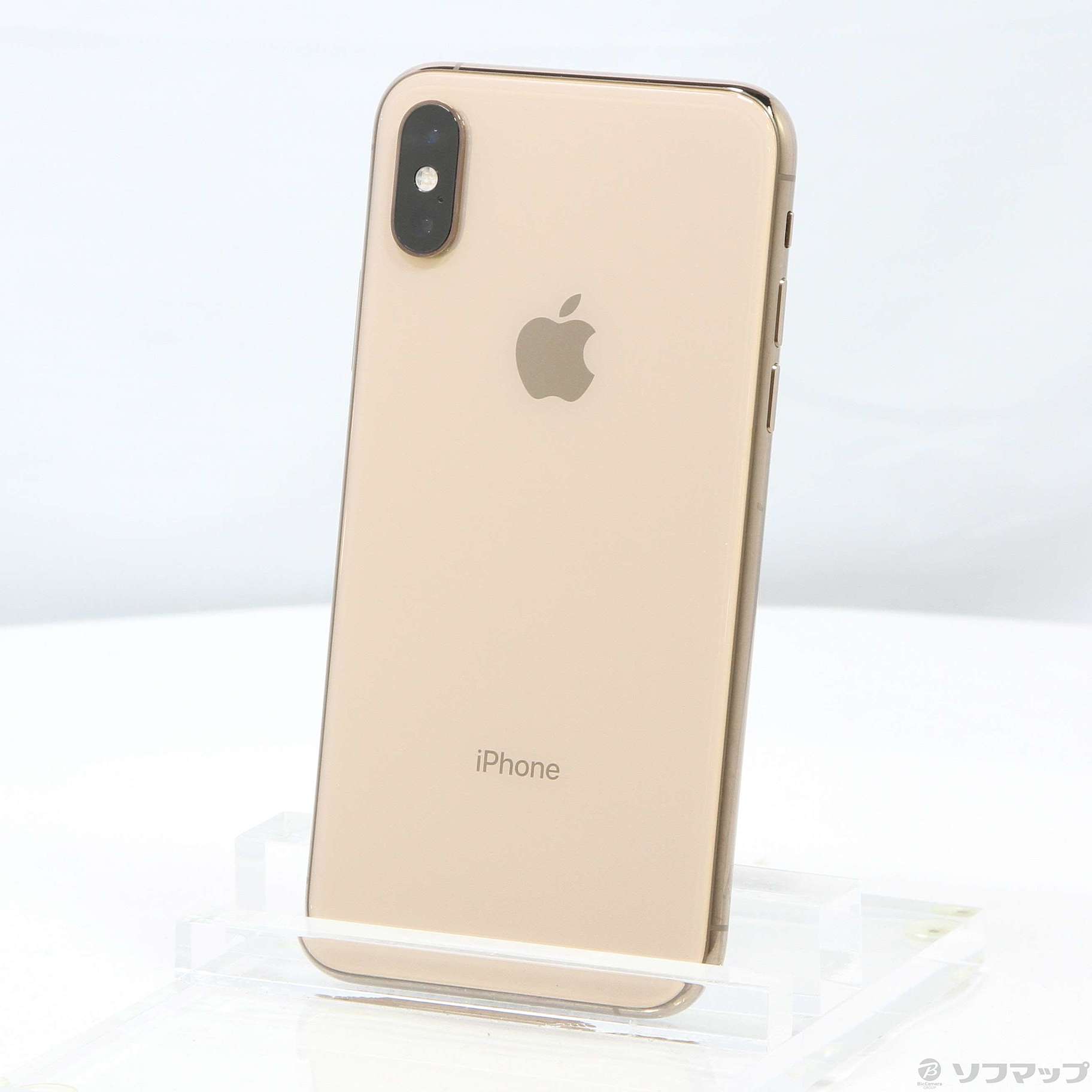 中古】iPhoneXS 256GB ゴールド MTE22J／A SIMフリー [2133042864526