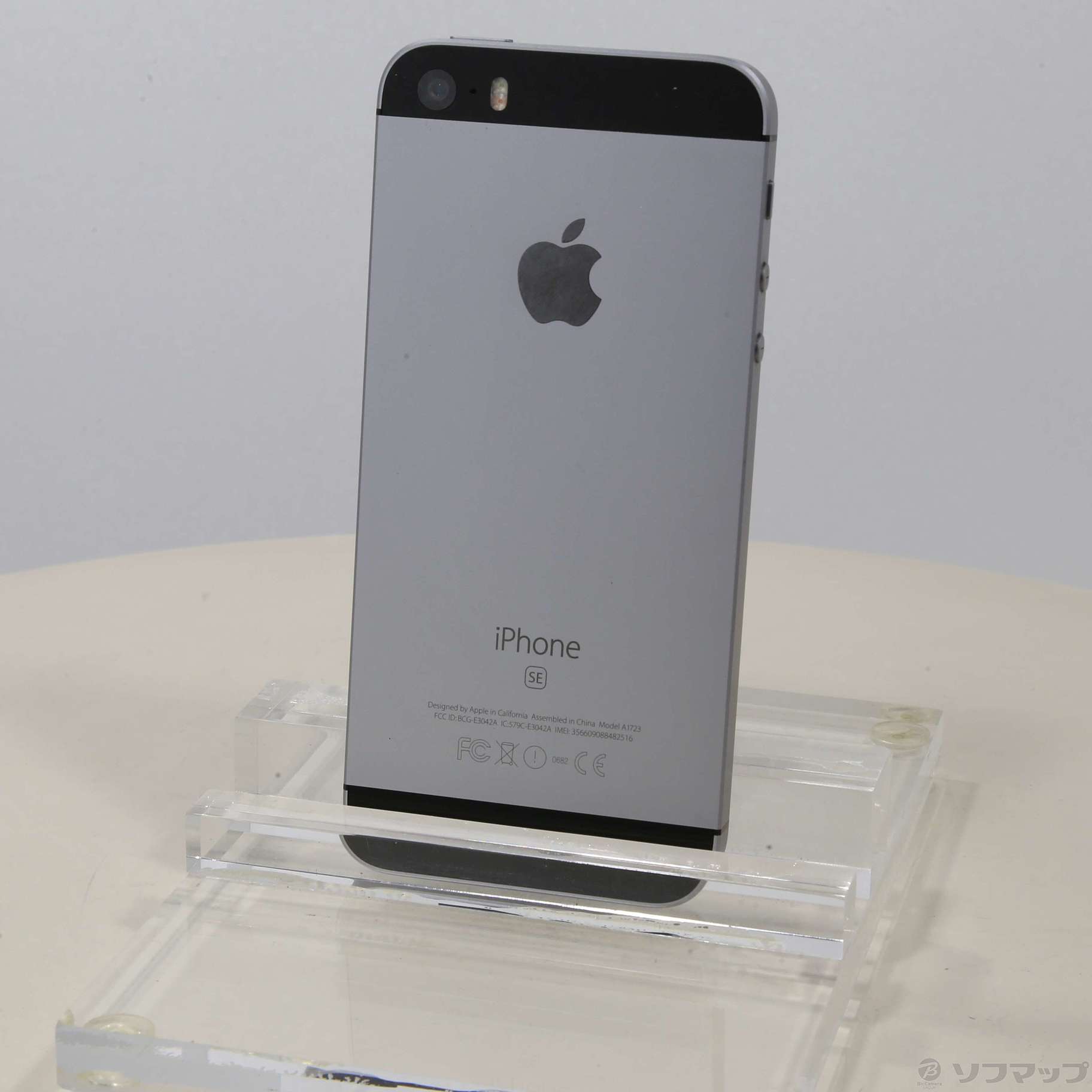中古】iPhone SE 128GB スペースグレイ MP862J／A SIMフリー