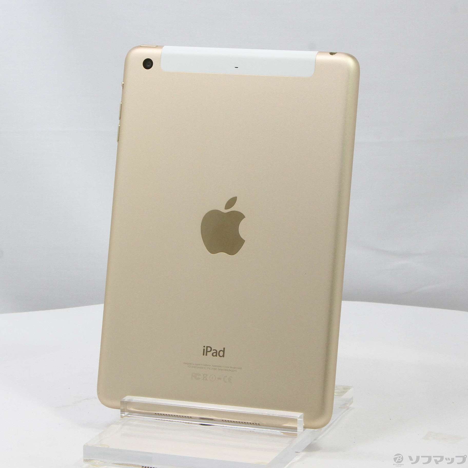 中古 Ipad Mini 3 64gb ゴールド Mgyn2j A Simフリー リコレ ソフマップの中古通販サイト