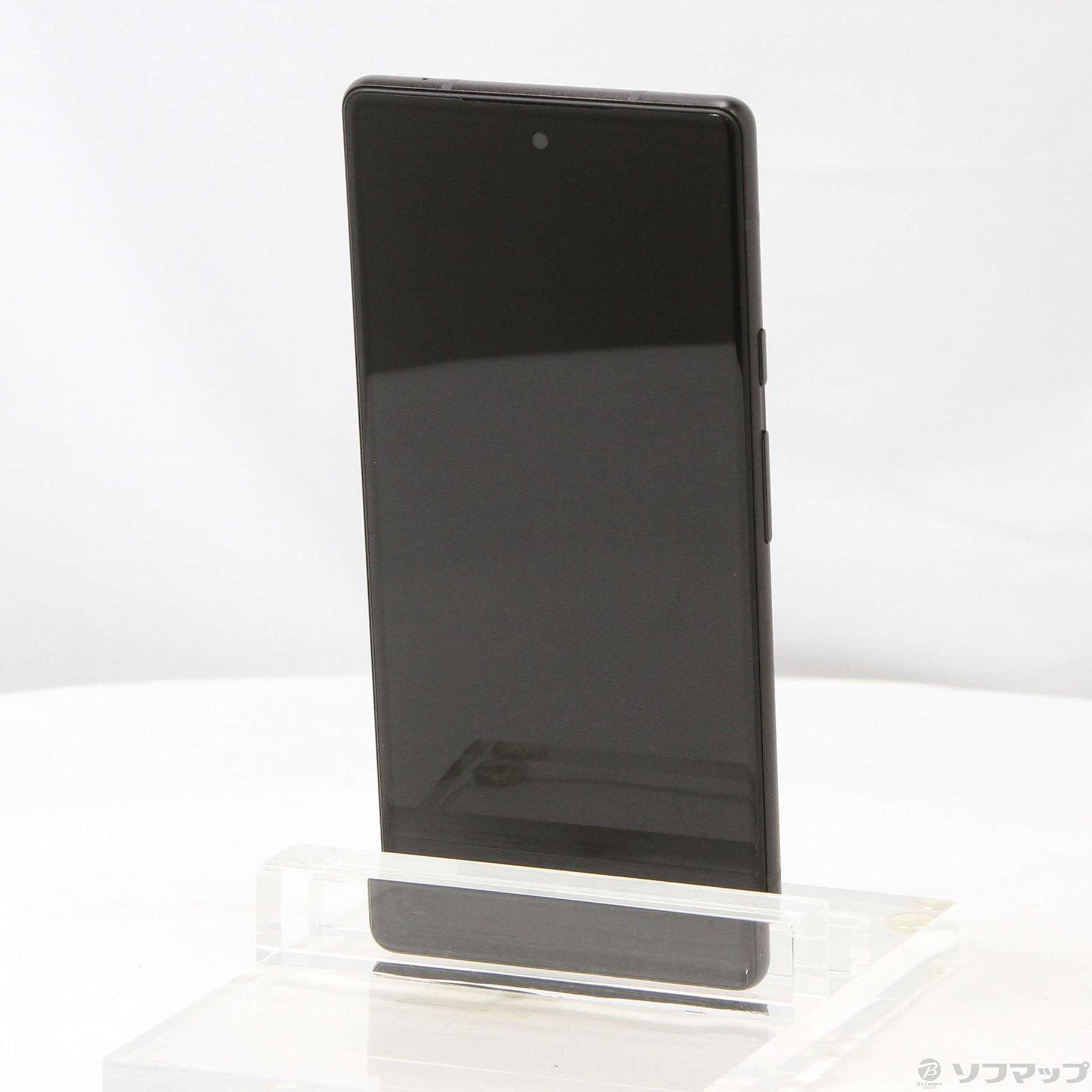 中古】Google Pixel 6 128GB ストーミーブラック GA02900 auロック解除 