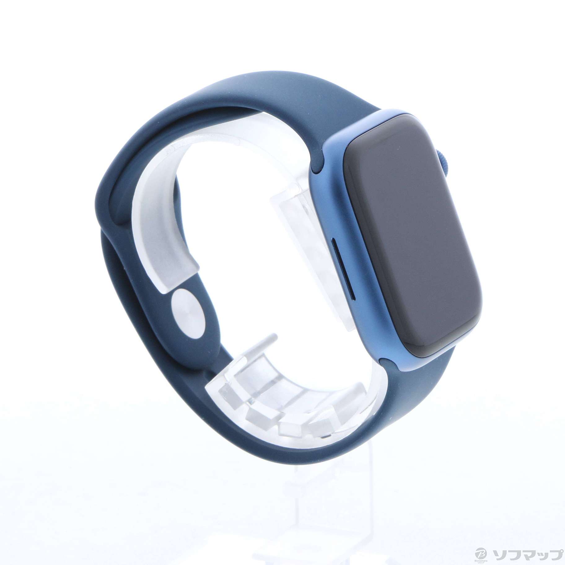 Apple Watch Series 7 GPS 45mm ブルーアルミニウムケース アビスブルースポーツバンド