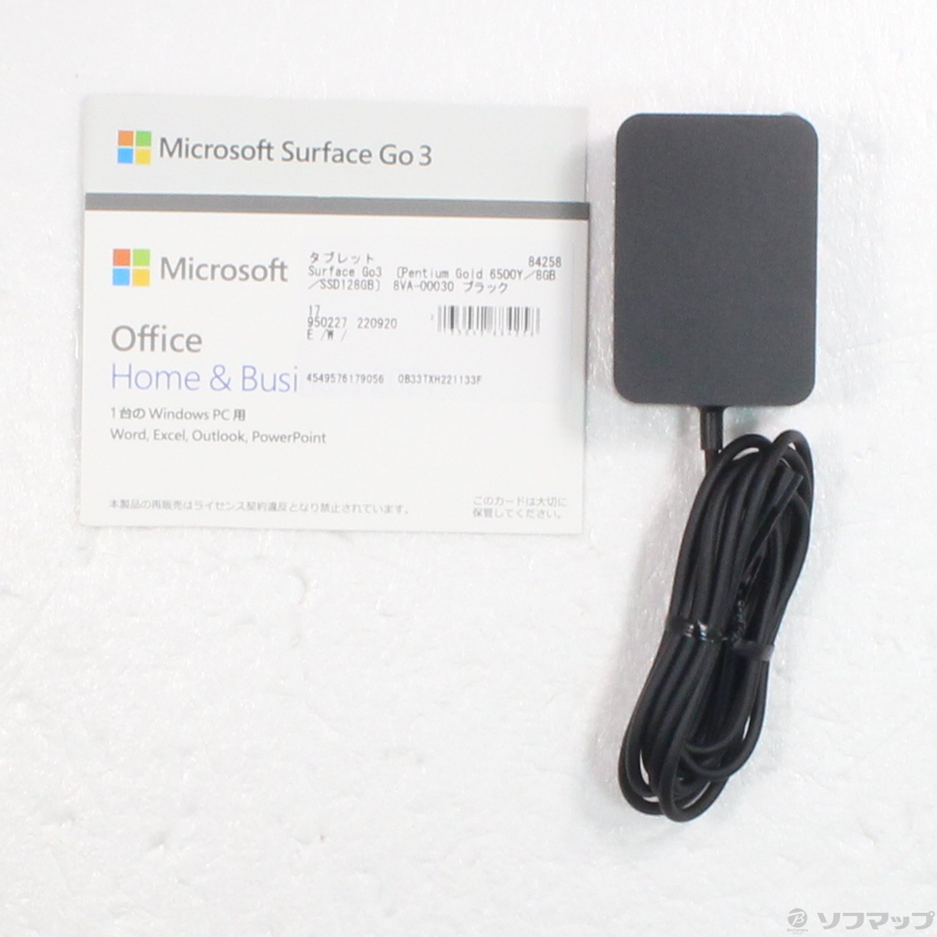 中古】Surface Go3 〔Pentium Gol／8GB／SSD128GB〕 8VA-00030