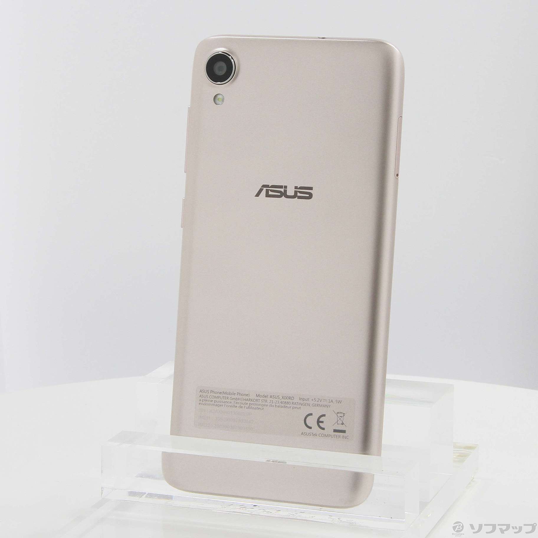 美品 ASUS ZenFone Live L1 ZA550KL ゴールドスマートフォン/携帯電話