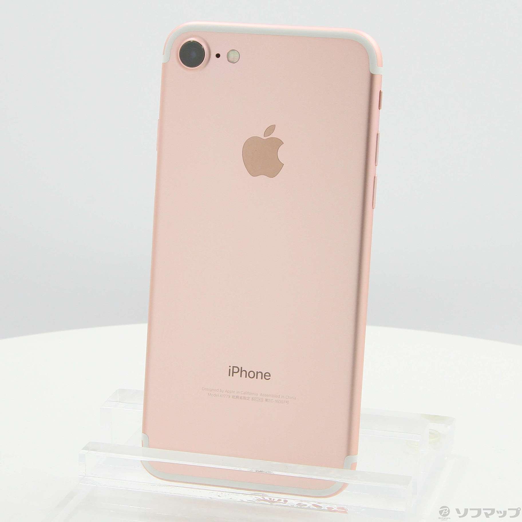 中古】iPhone7 32GB ローズゴールド MNCJ2J／A SIMフリー