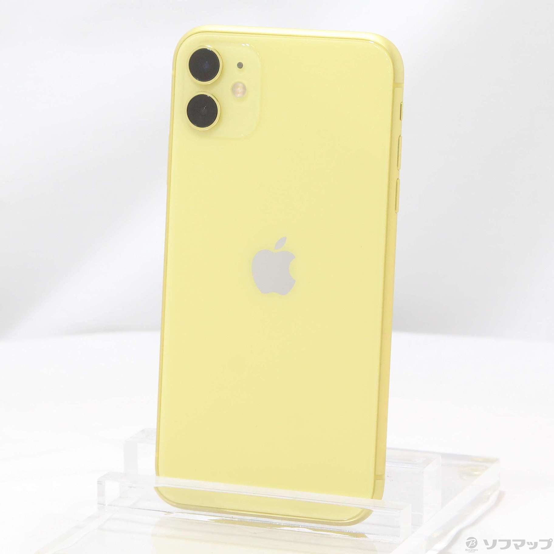 中古】iPhone11 128GB イエロー MWM42J／A SIMフリー [2133042888959