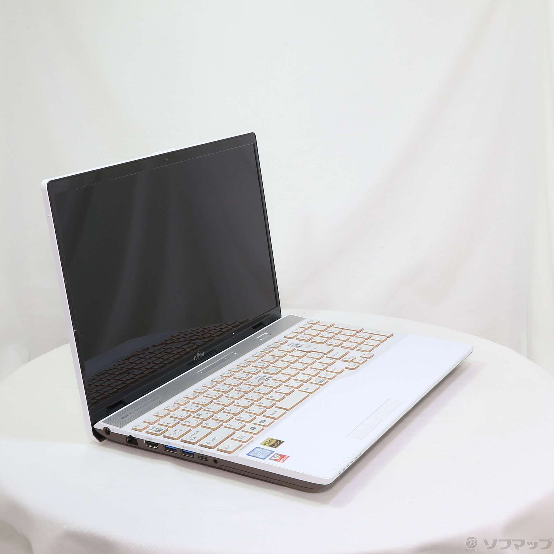 中古】LIFEBOOK AH53／B3 FMVA53B3W プレミアムホワイト 〔Windows 10