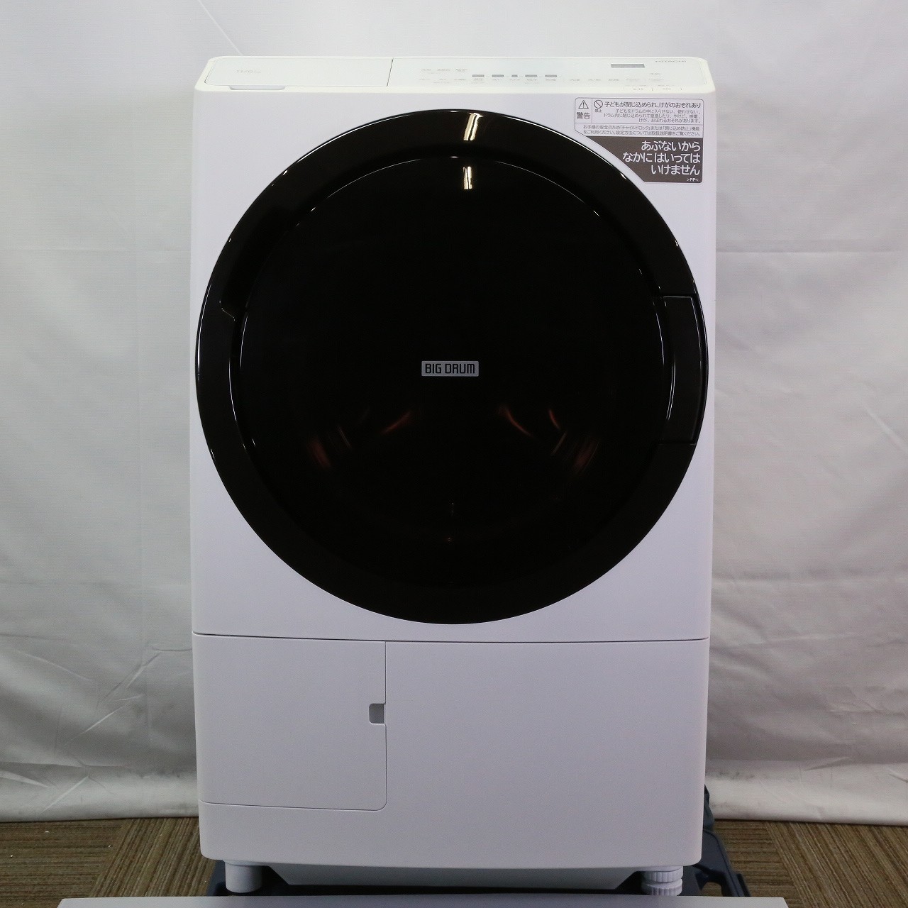 中古】〔展示品〕 ドラム式洗濯乾燥機 ホワイト BD-SX110GR-W ［洗濯 