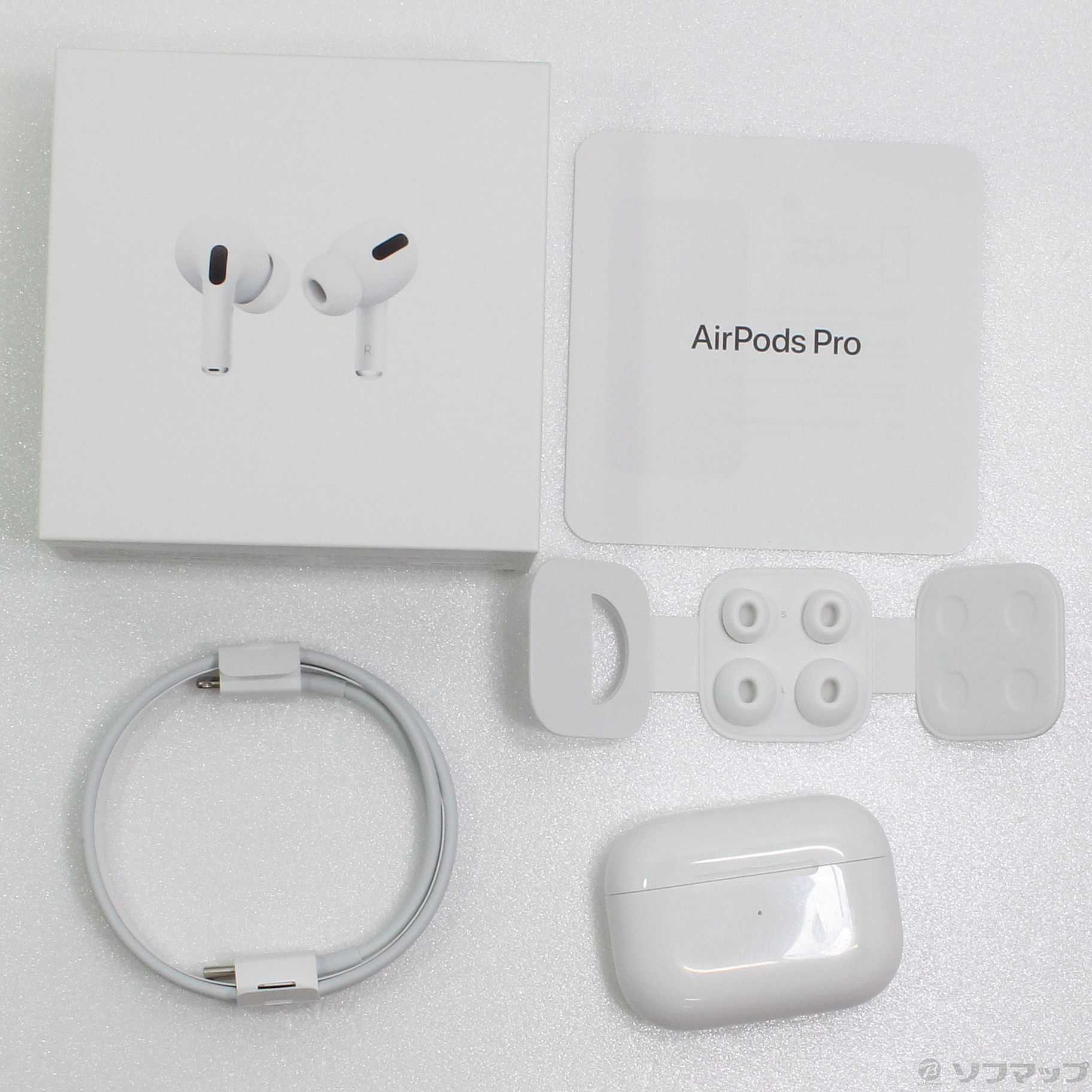 最終値下げ AirPods Pro 第1世代 箱・説明書付属 - イヤフォン