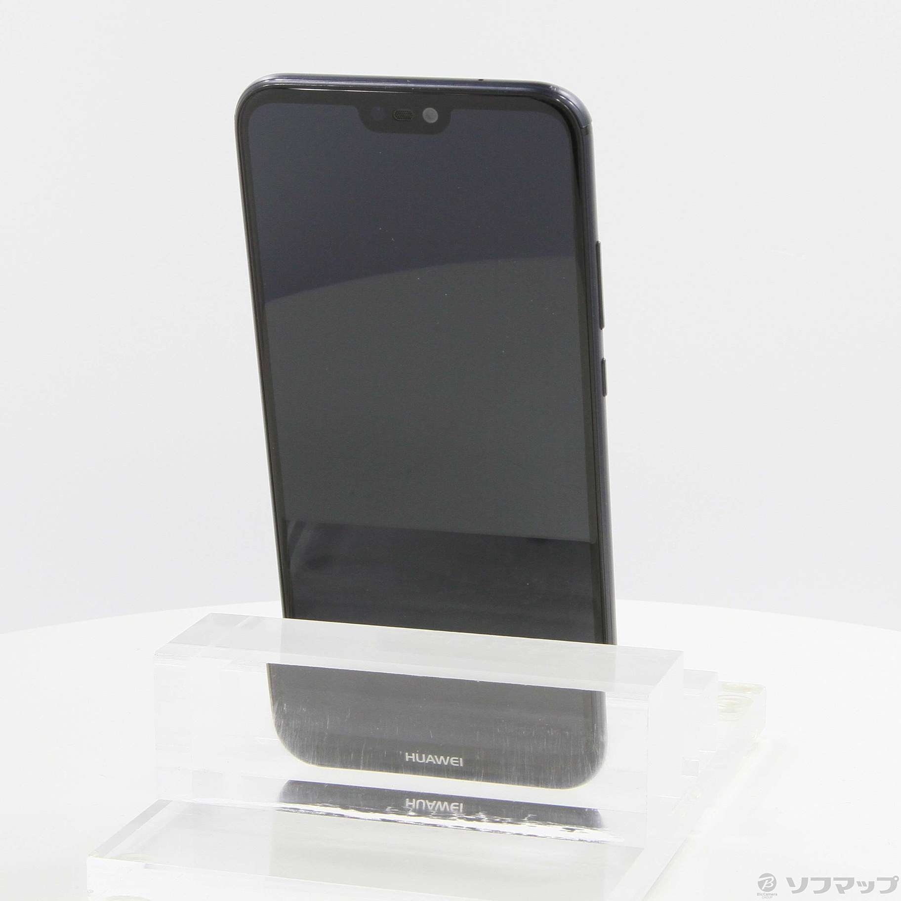 中古】HUAWEI P20 lite 32GB ミッドナイトブラック ANE-LX2J SIMフリー