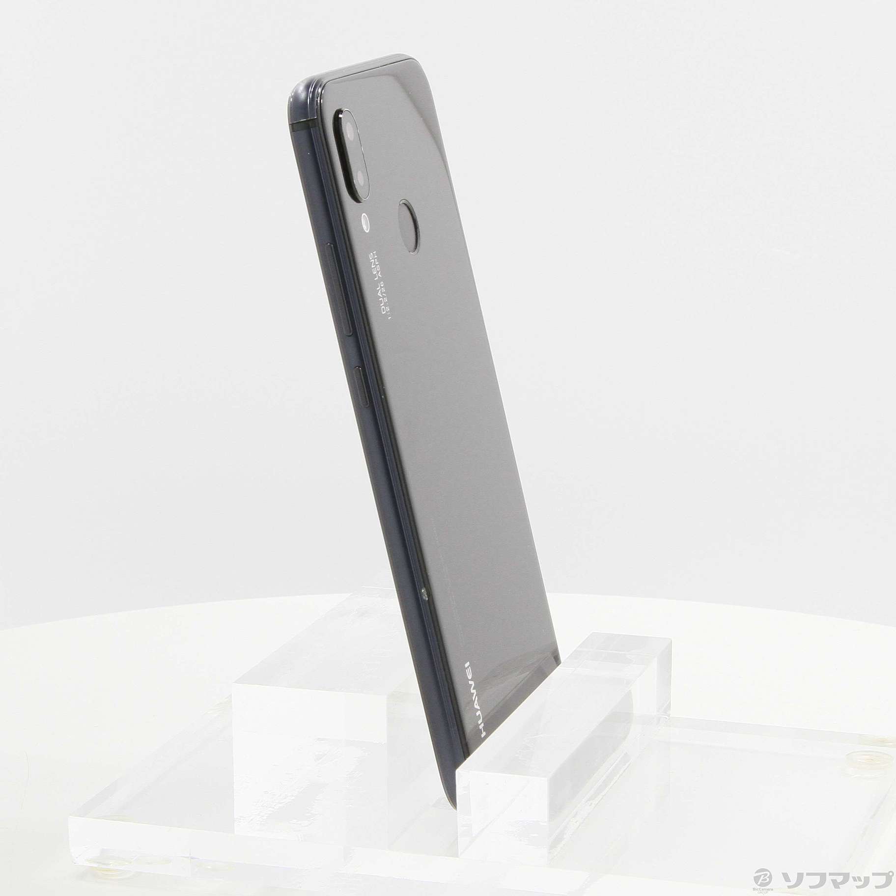 中古】HUAWEI P20 lite 32GB ミッドナイトブラック ANE-LX2J SIMフリー