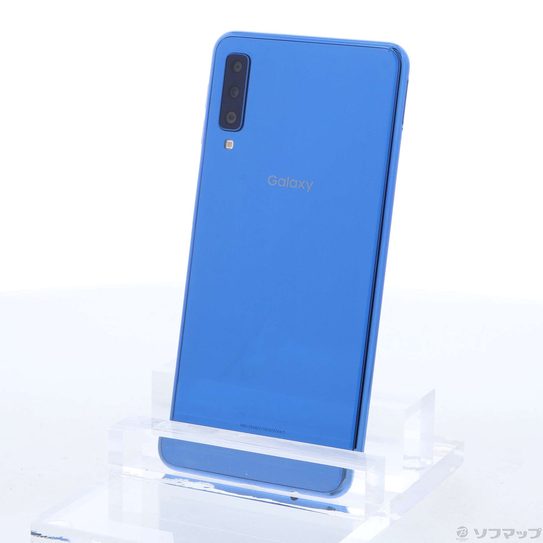 中古】GALAXY A7 楽天版 64GB ブルー SM-A750C SIMフリー