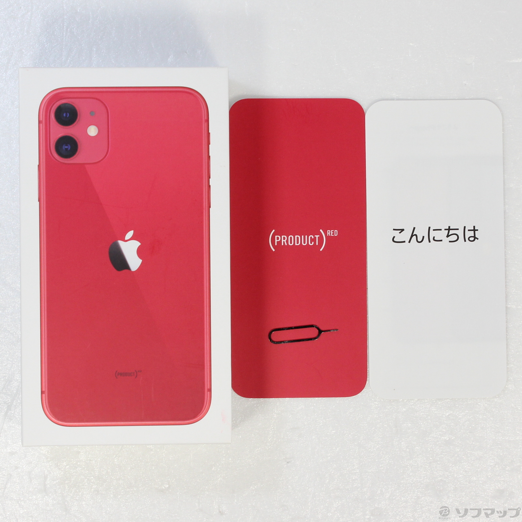 おてごろ価格 iPhone 11 RED 64GB SIMフリー【Bランク】 人気