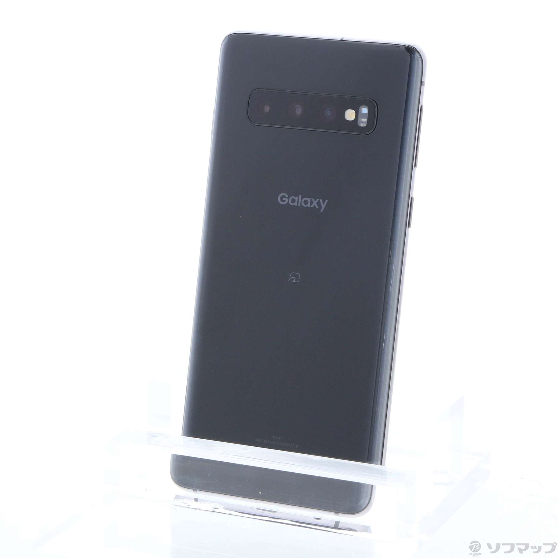 中古】GALAXY S10 128GB プリズムブラック SCV41 auロック解除SIM