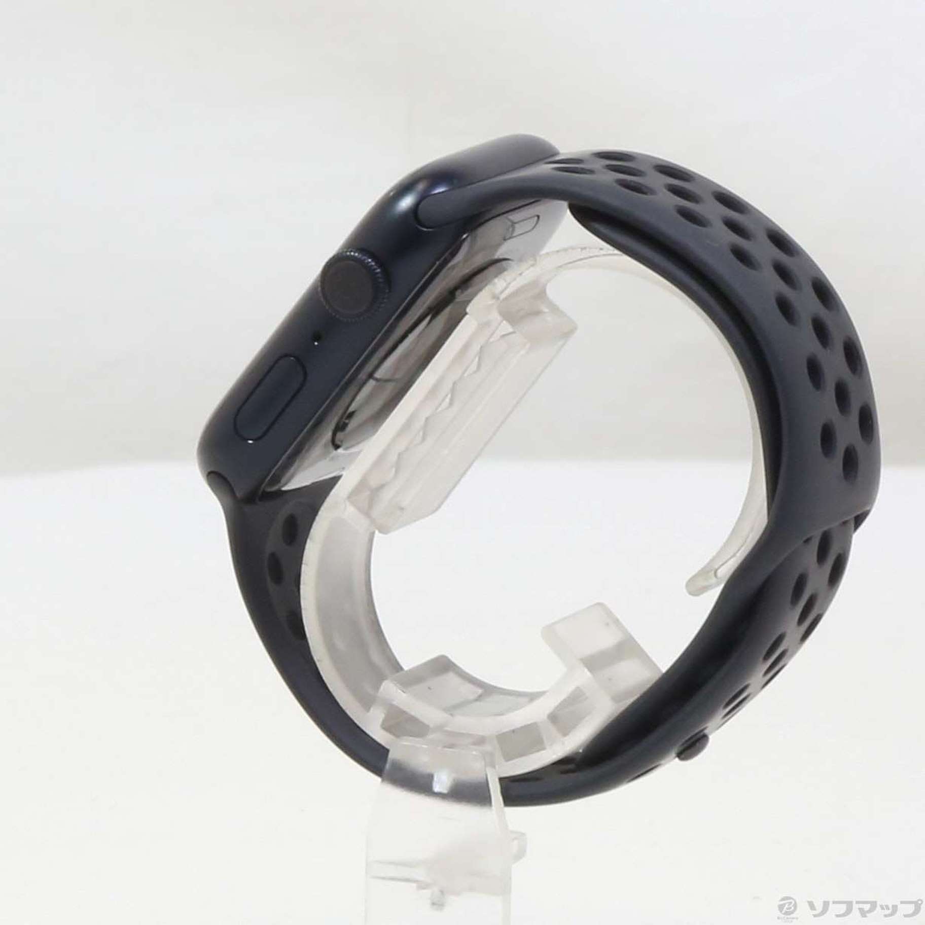 セール対象品 Apple Watch Series 7 Nike GPS 45mm ミッドナイトアルミニウムケース  アンスラサイト／ブラックNIKEスポーツバンド