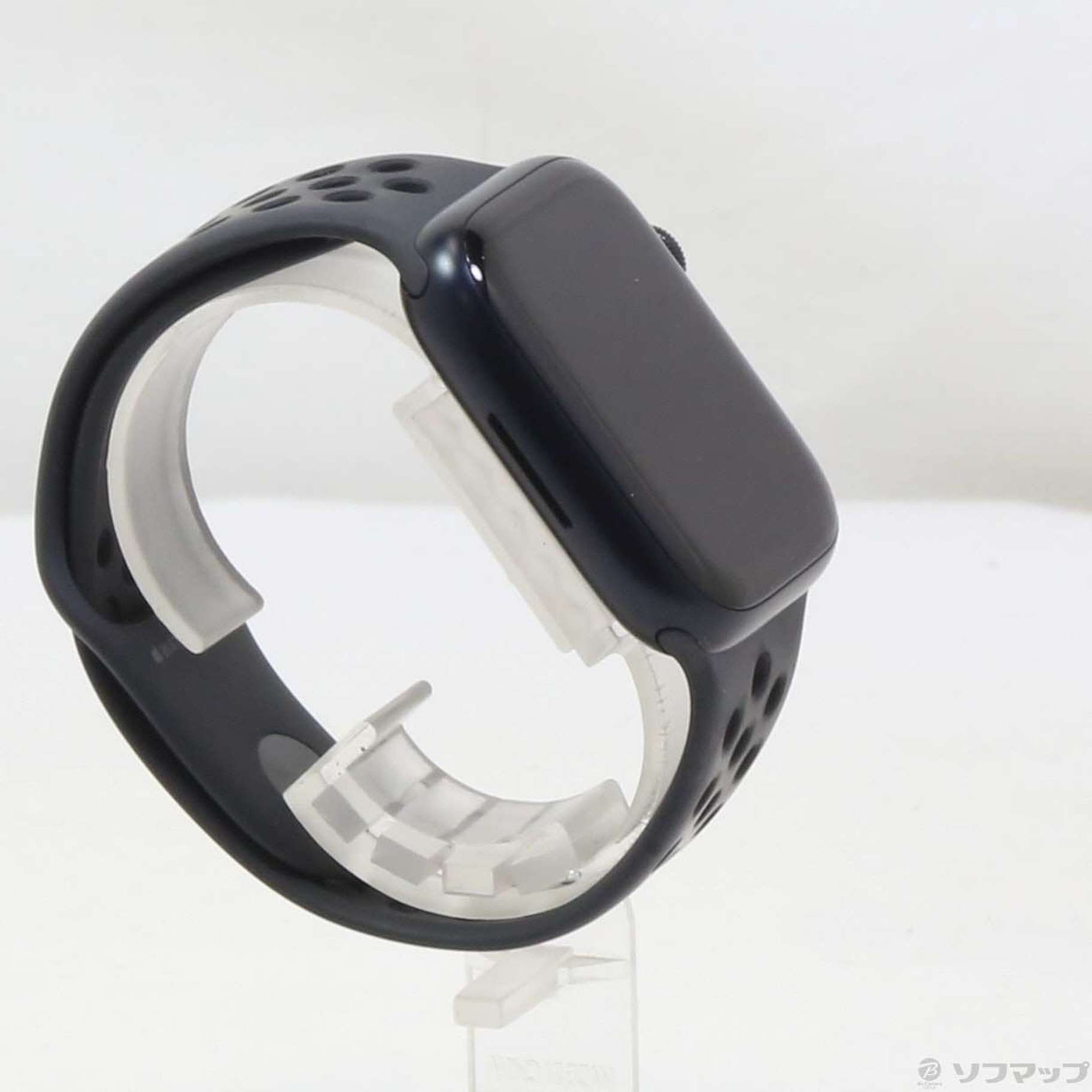 セール対象品 Apple Watch Series 7 Nike GPS 45mm ミッドナイトアルミニウムケース  アンスラサイト／ブラックNIKEスポーツバンド