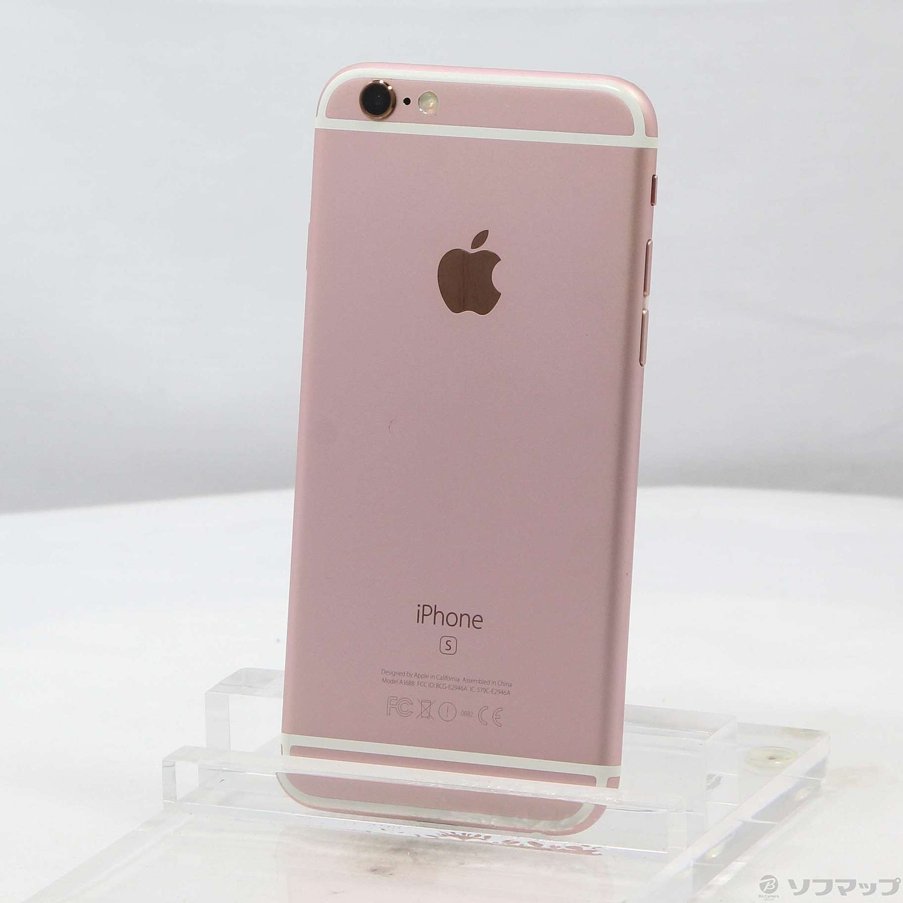 apple iPhone6s 128G ローズゴールド simフリー-