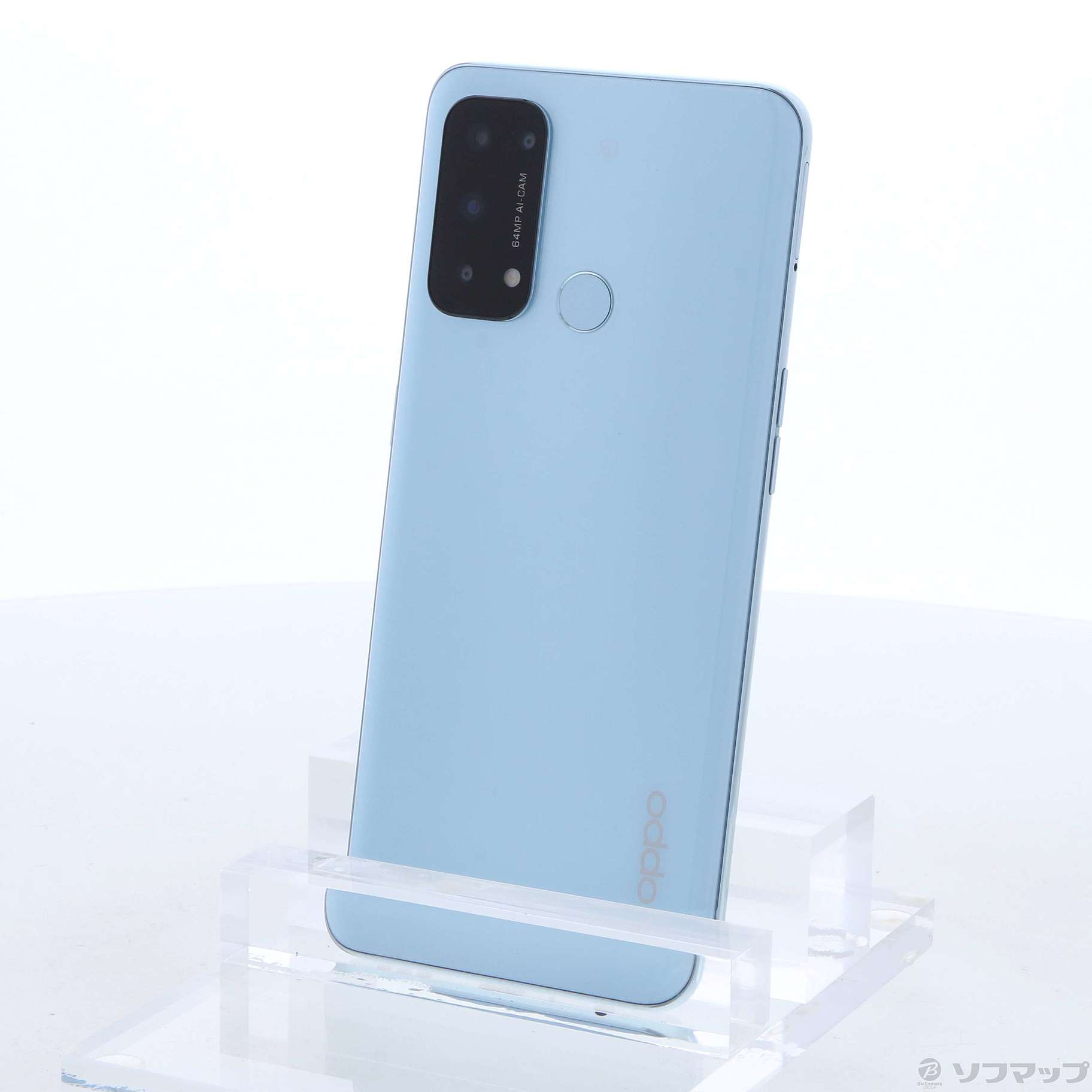 OPPO Reno5 A eSim にぎにぎし A103OP アイスブルー Y!mobile