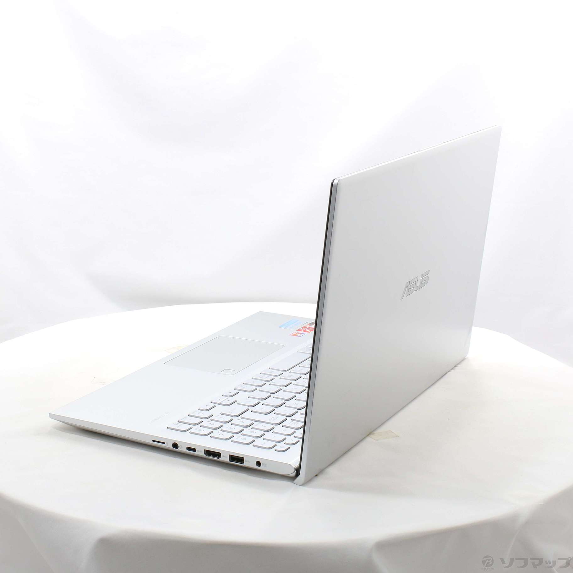 中古】VivoBook 15 X512DA X512DA-BQ1136T トランスペアレントシルバー