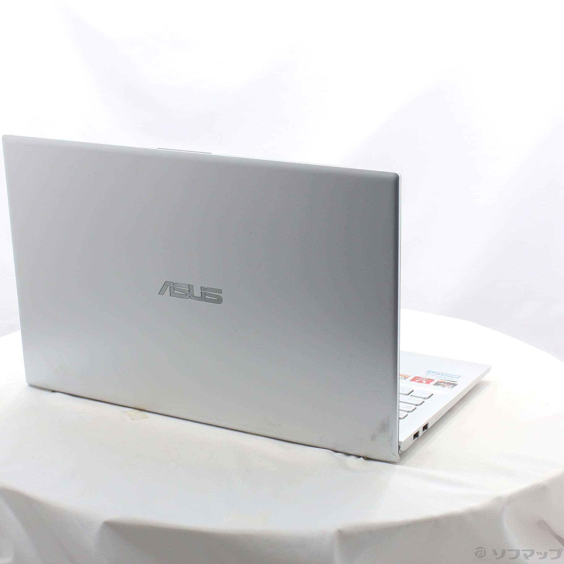 中古】VivoBook 15 X512DA X512DA-BQ1136T トランスペアレントシルバー