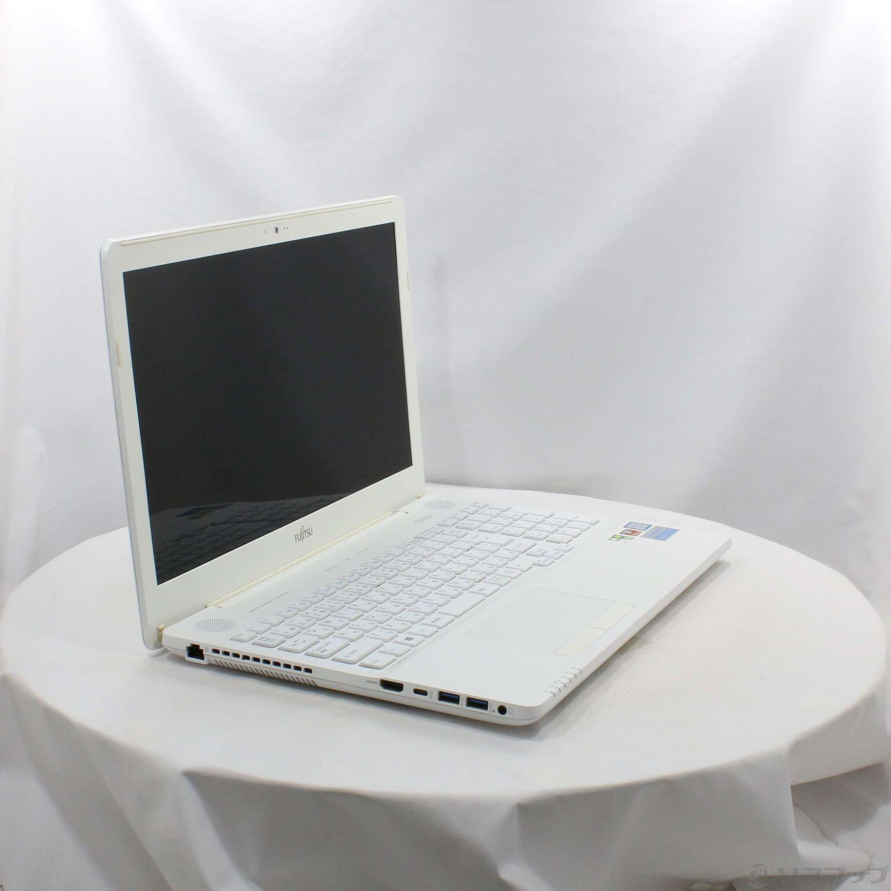 Fujitsu LIFEBOOK 15.6インチ ホワイト 中古】格安安心パソコン LIFEBOOK WA1／B2 FMVWB2A15W