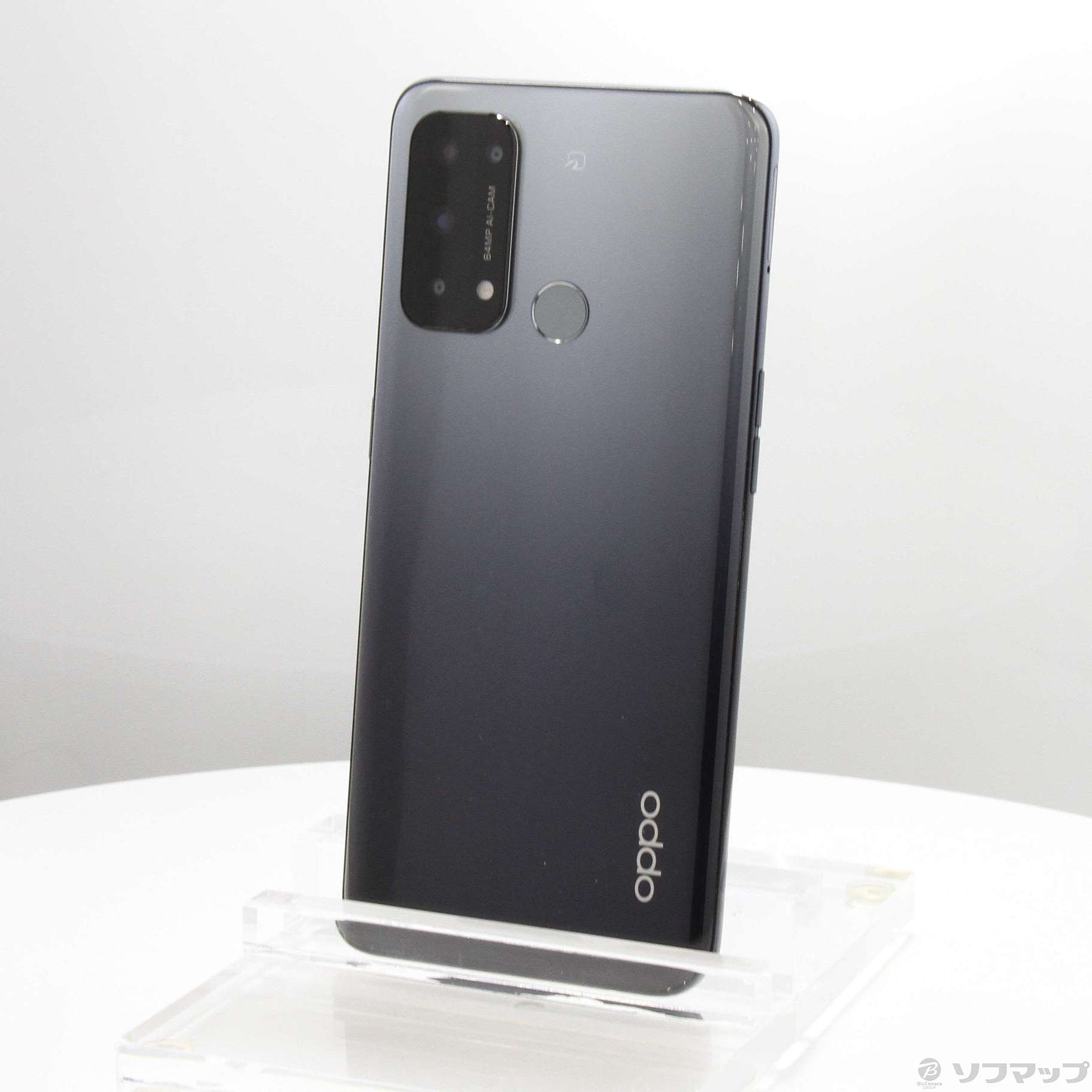 中古】OPPO Reno5 A 128GB シルバーブラック CPH2199 SIMフリー