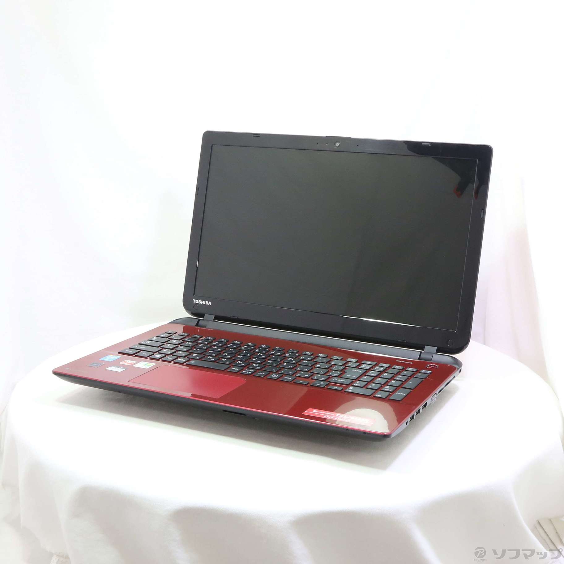 中古】格安安心パソコン dynabook T55／45MR PT55-45MSXR モデナレッド