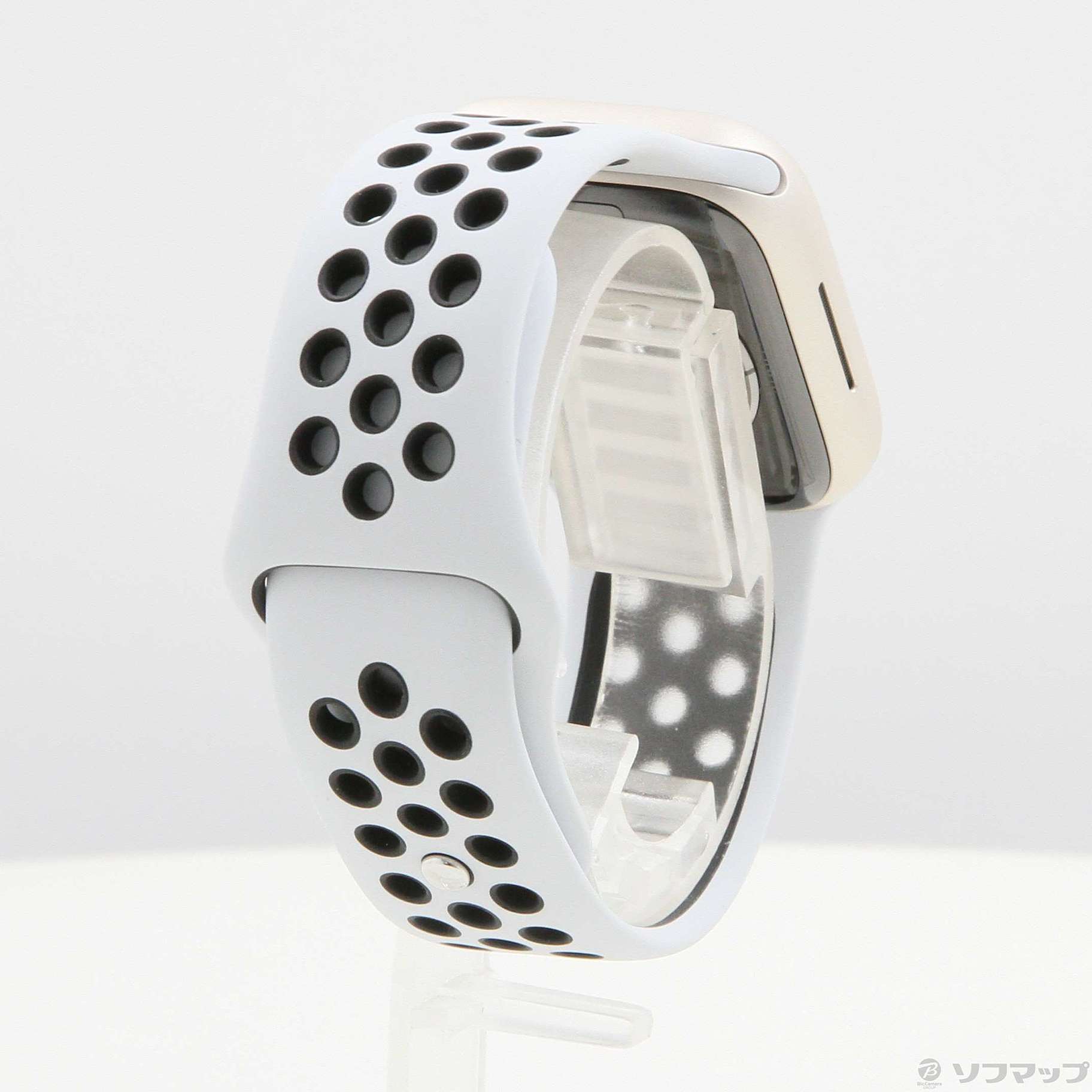 中古】Apple Watch Series 7 Nike GPS 41mm スターライトアルミニウム