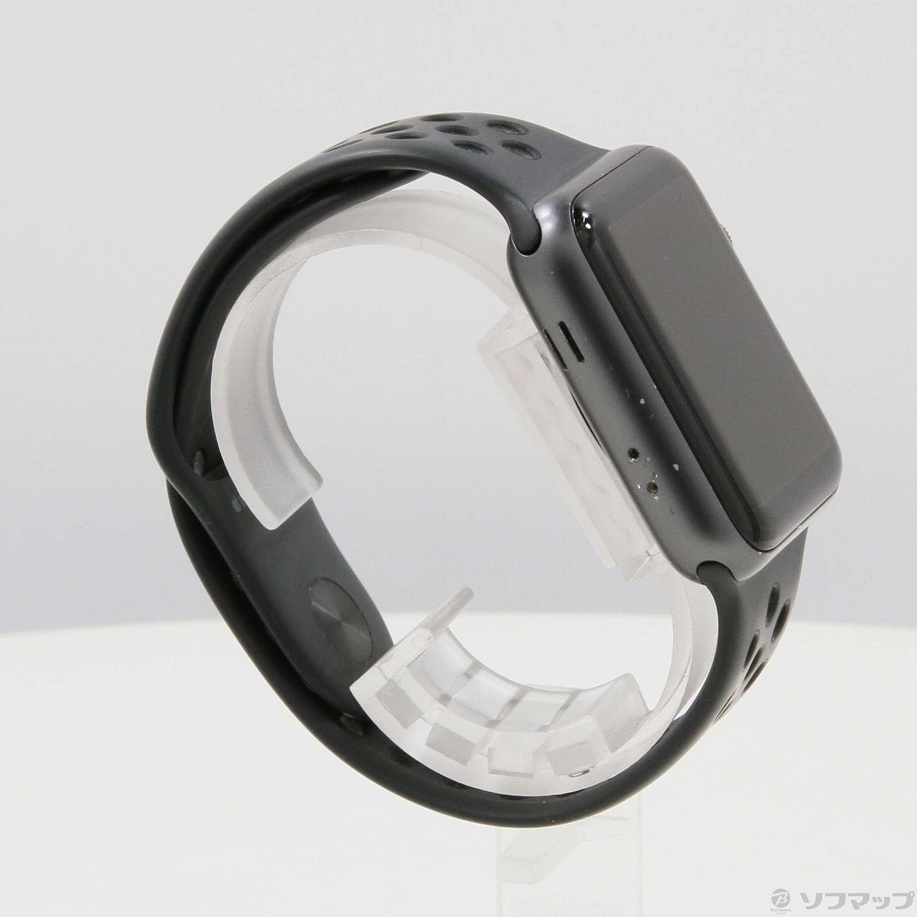 Apple Watch Series 3 Nike+ GPS 42mm スペースグレイアルミニウムケース アンスラサイト／ブラックNikeスポーツバンド