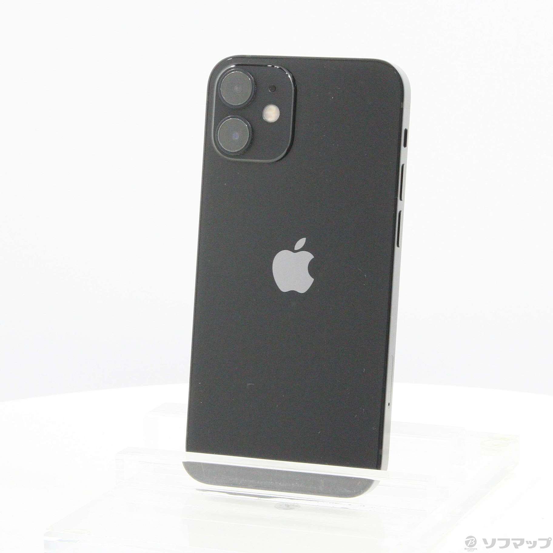 中古】iPhone12 mini 64GB ブラック MGA03J／A SIMフリー