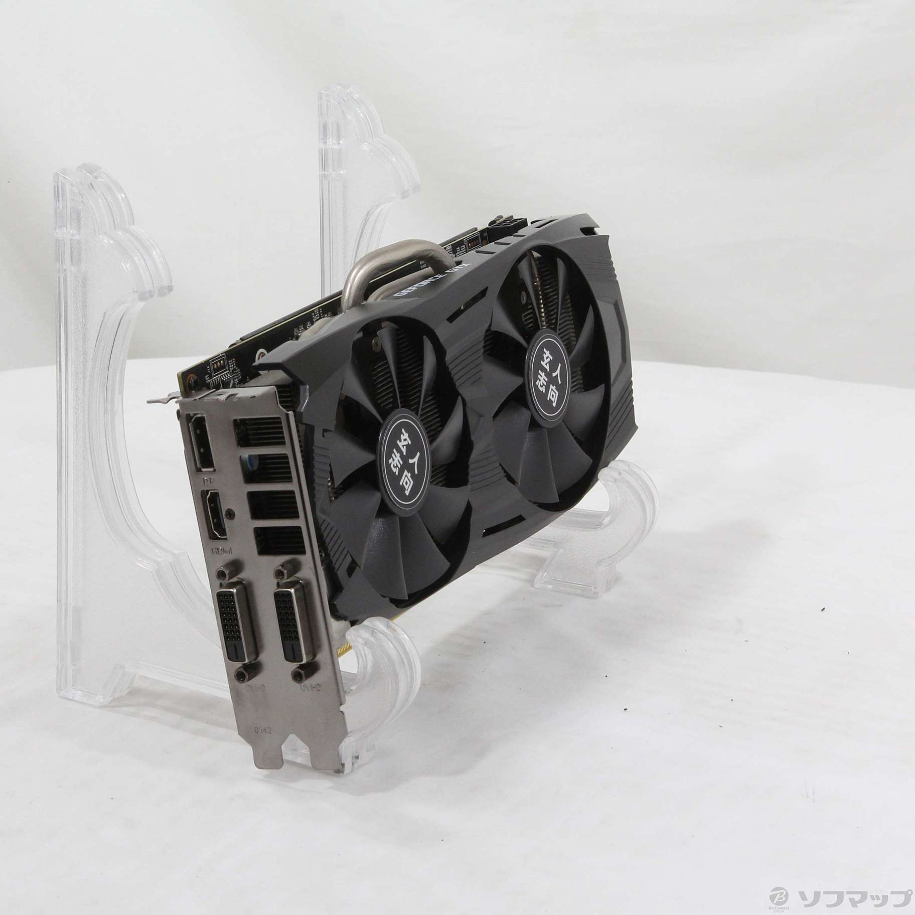 玄人志向 GEFORCE-GTX1060-6GB/OC/DF(中古) - PCパーツ