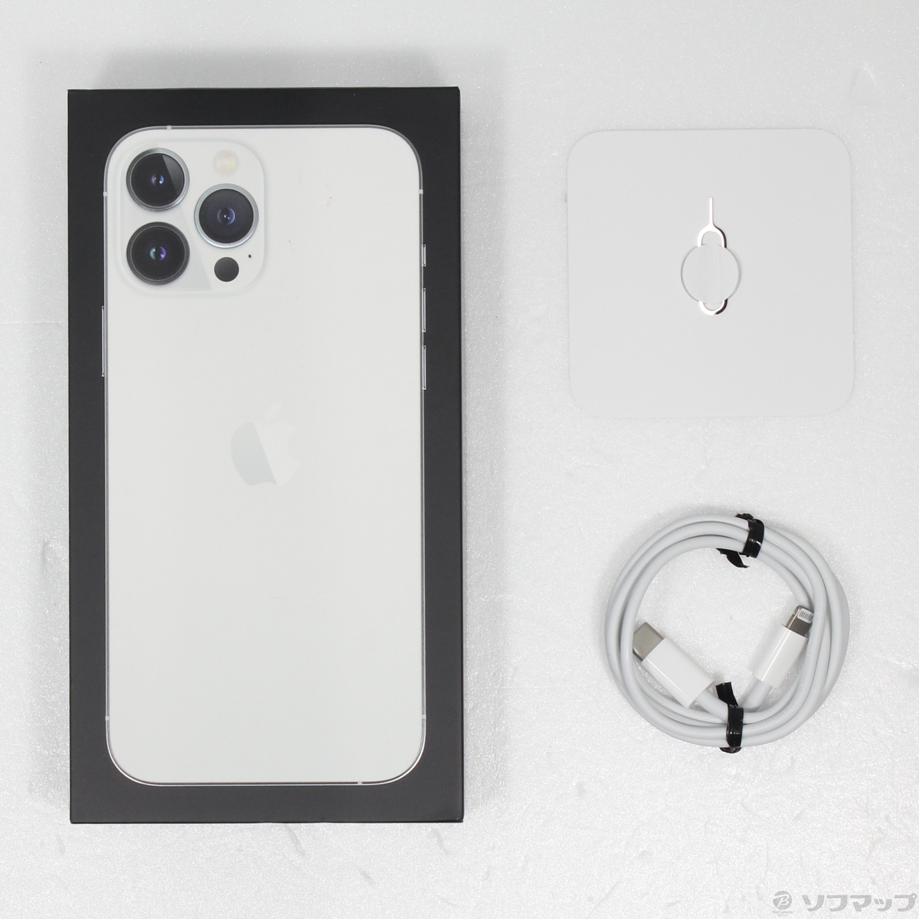 中古】セール対象品 iPhone13 Pro Max 1TB シルバー MLKH3J／A