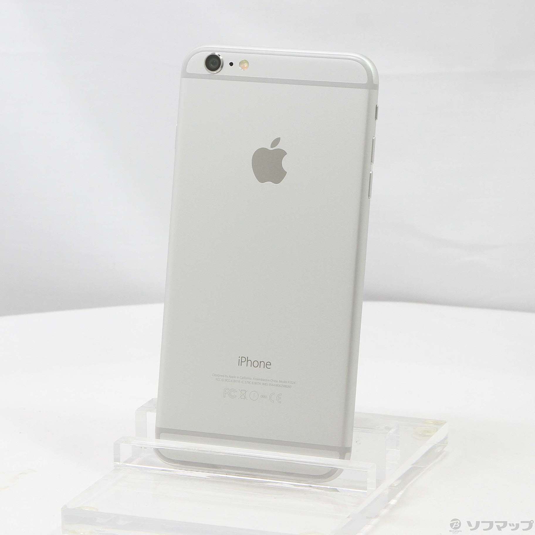 iPhone 6 Plus Silver 64 GB docomo - スマートフォン本体